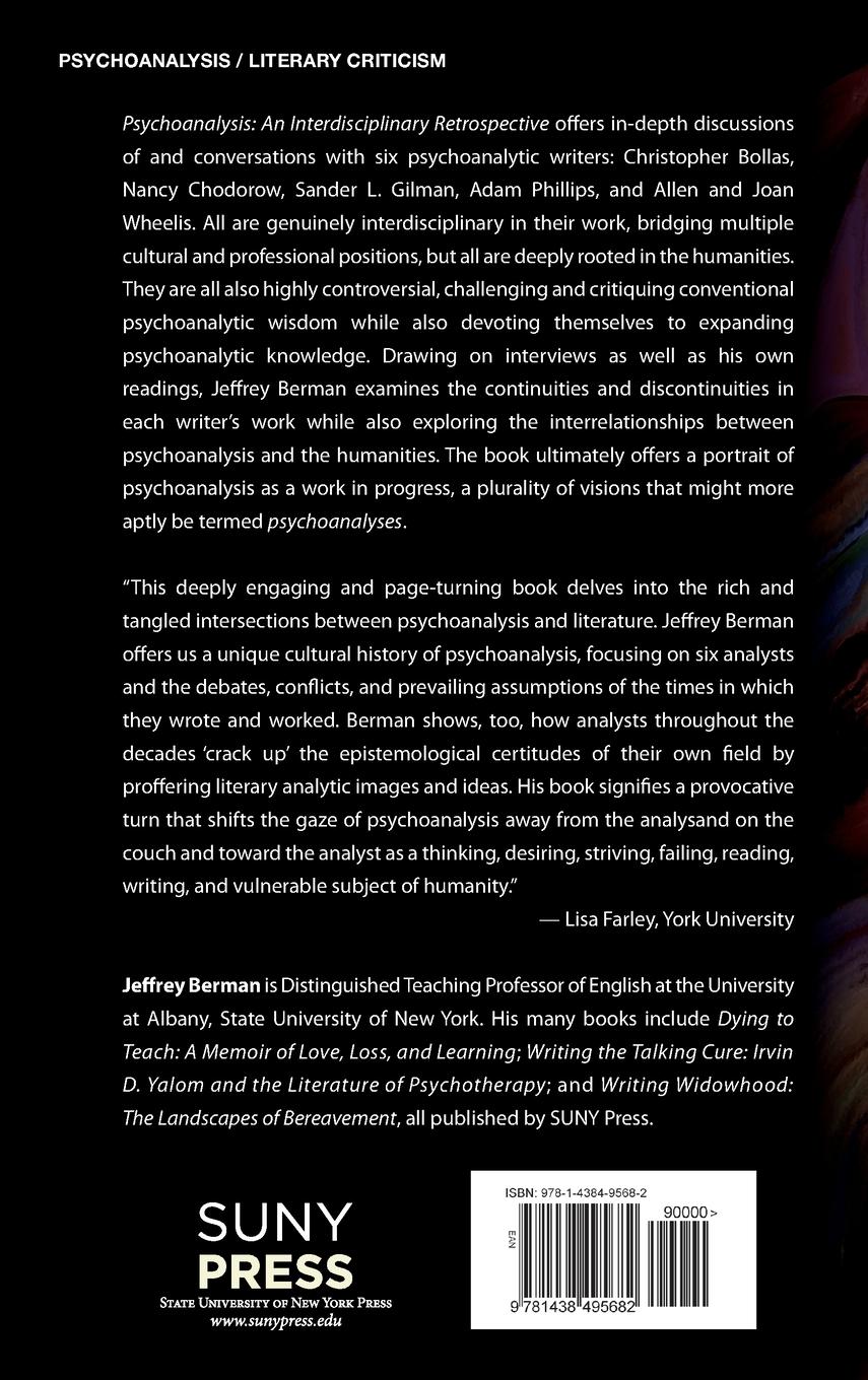 Rückseitencover Psychoanalysis