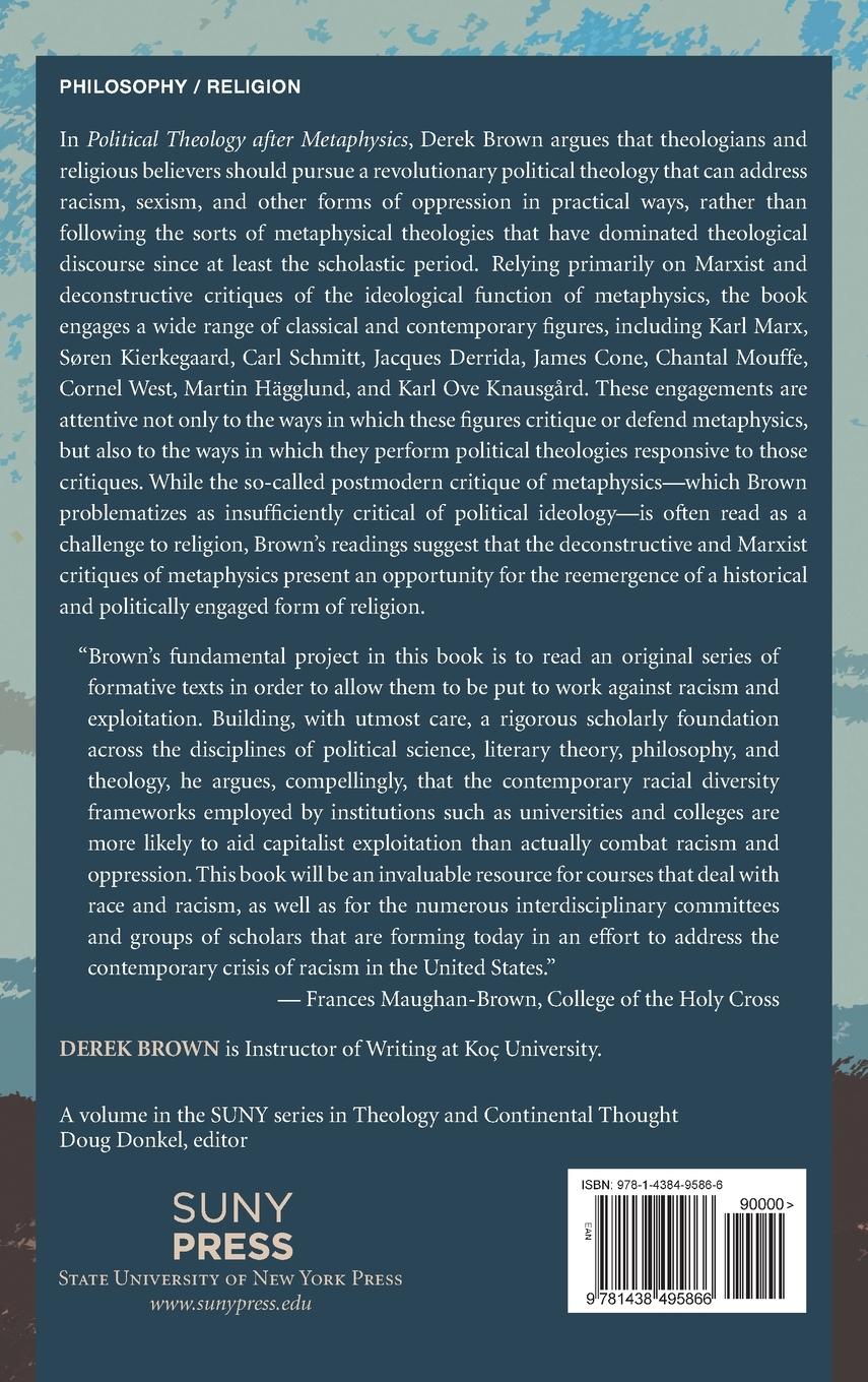 Rückseitencover Political Theology after Metaphysics