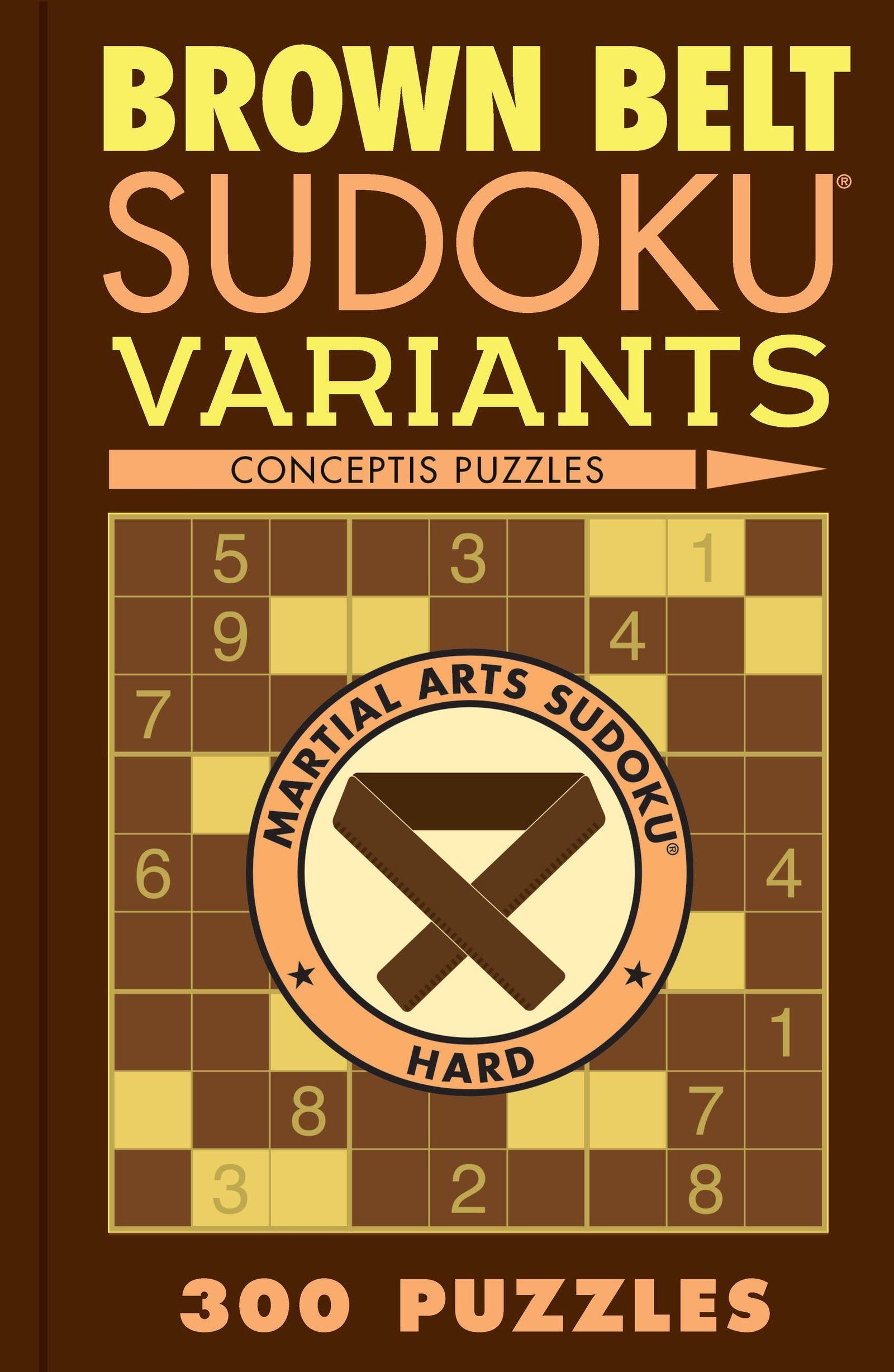 Vorderes Coverbild Brown Belt Sudoku Variants