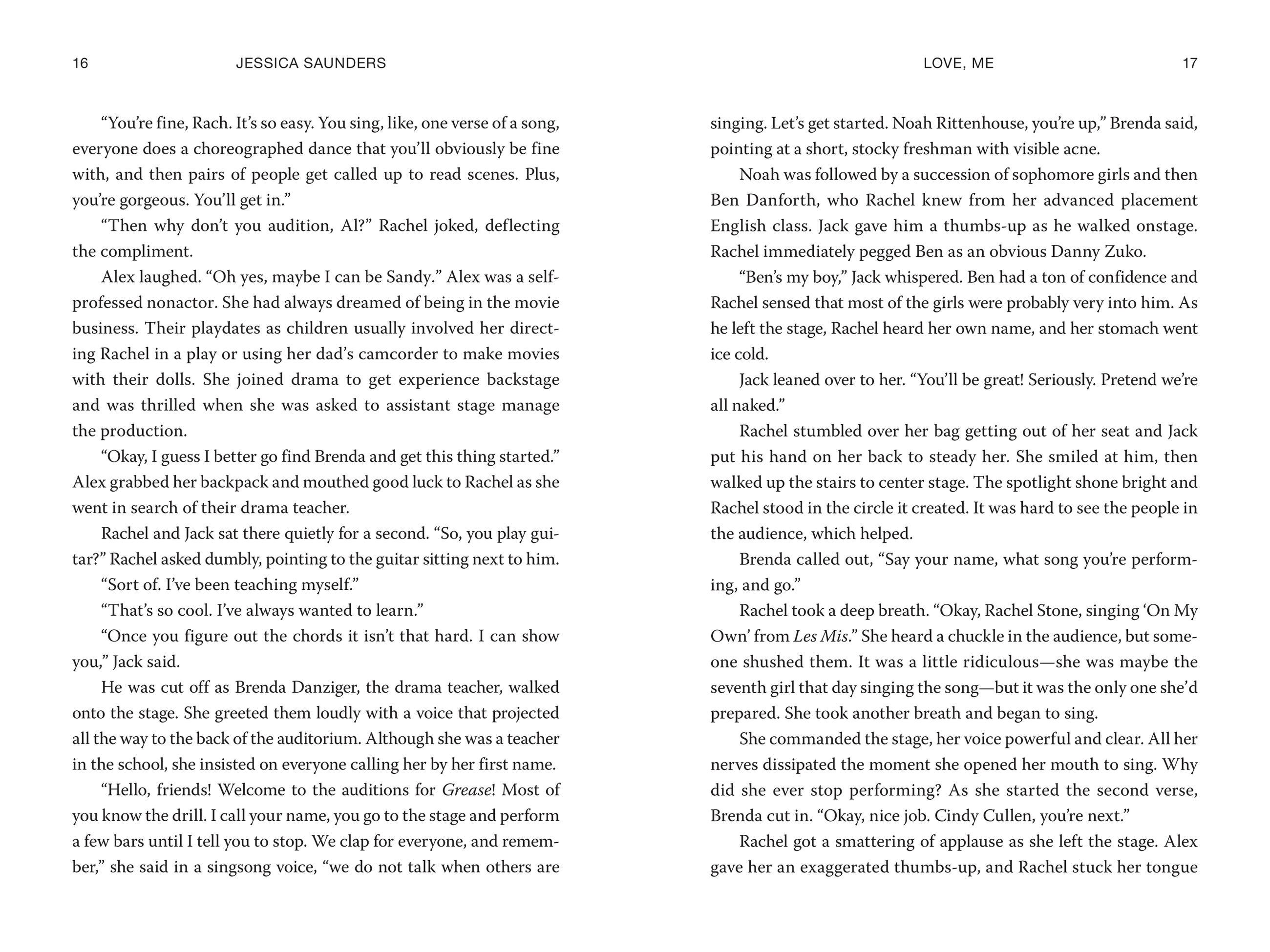 Beispielinhalt (Bild) Love, Me