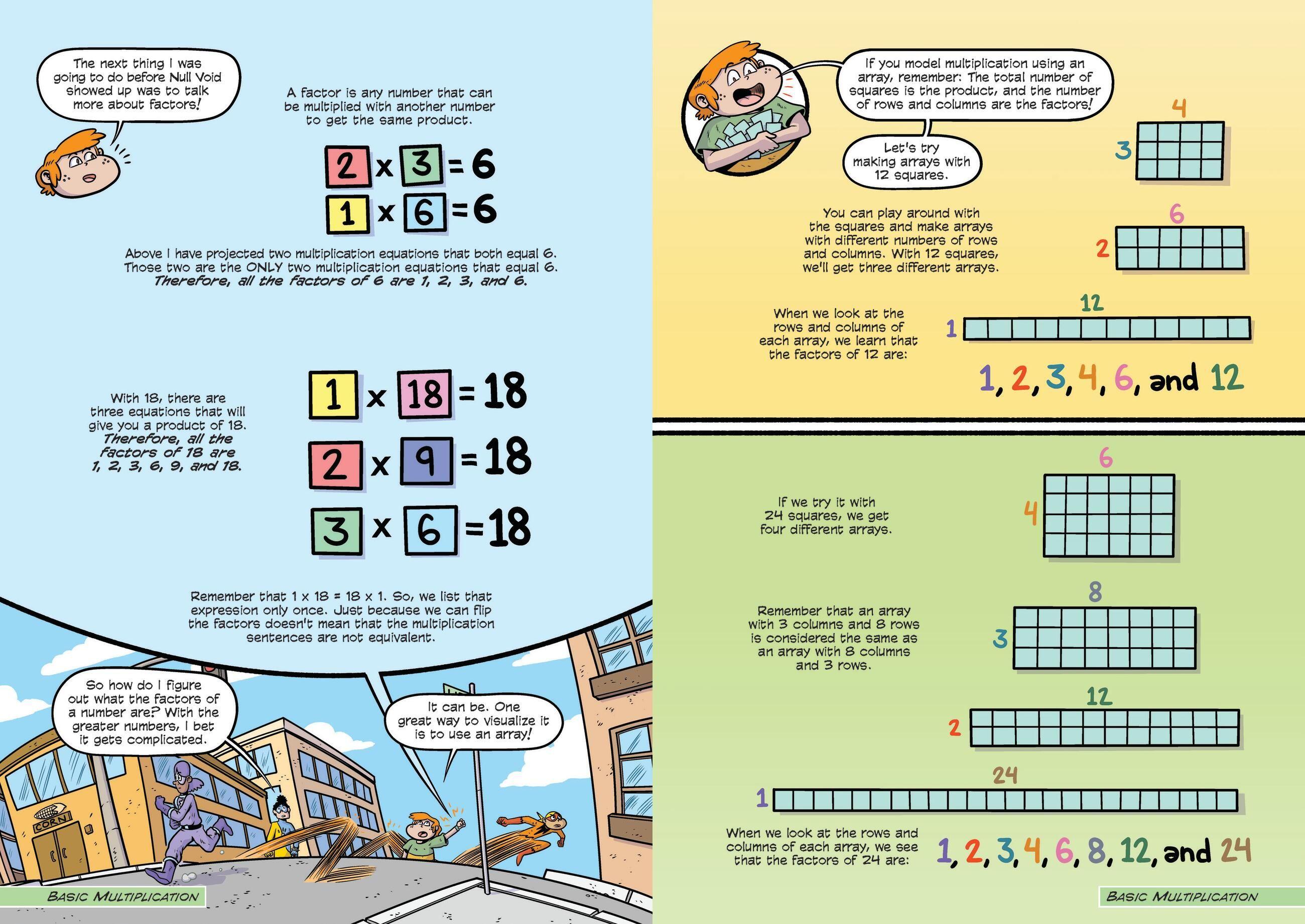 Beispielinhalt (Bild) The Solvers Book #1: The Divmulti Ray Dilemma