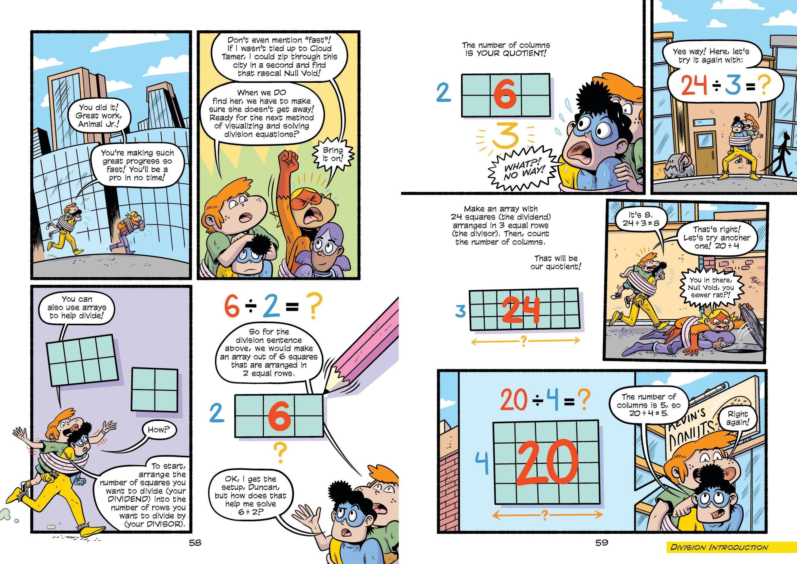 Beispielinhalt (Bild) The Solvers Book #1: The Divmulti Ray Dilemma