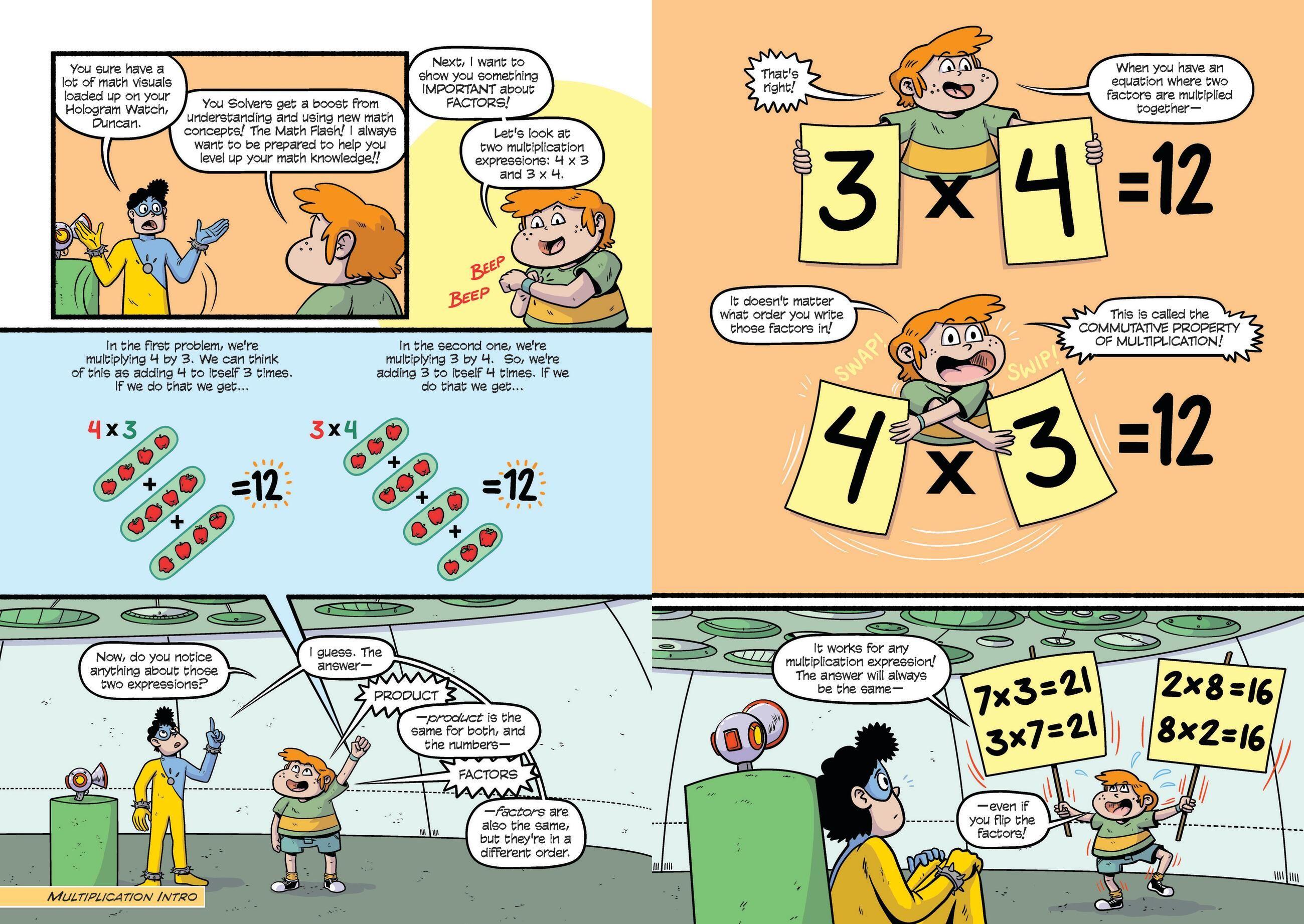 Beispielinhalt (Bild) The Solvers Book #1: The Divmulti Ray Dilemma