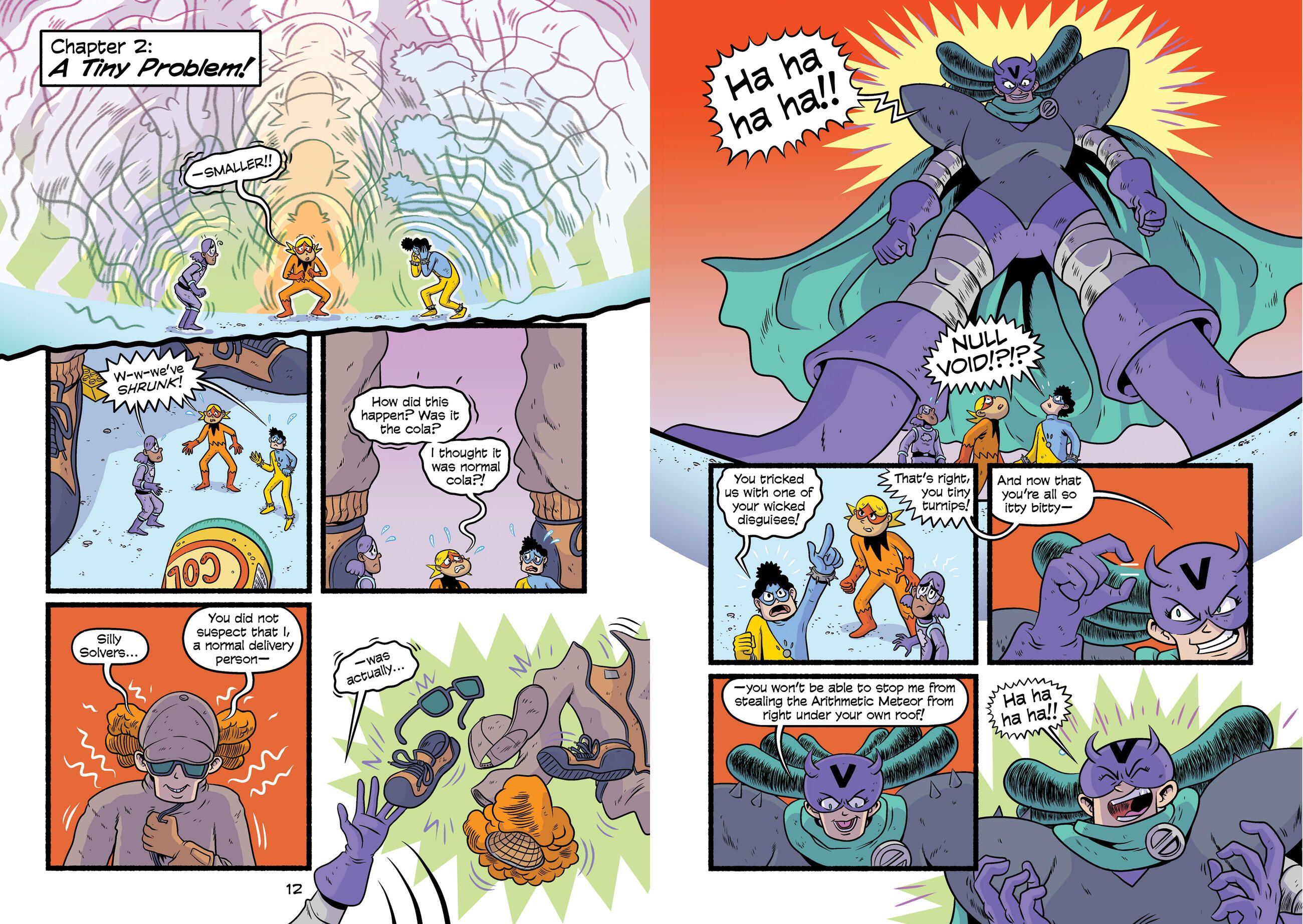 Beispielinhalt (Bild) The Solvers Book #2: The Shrinking Setback