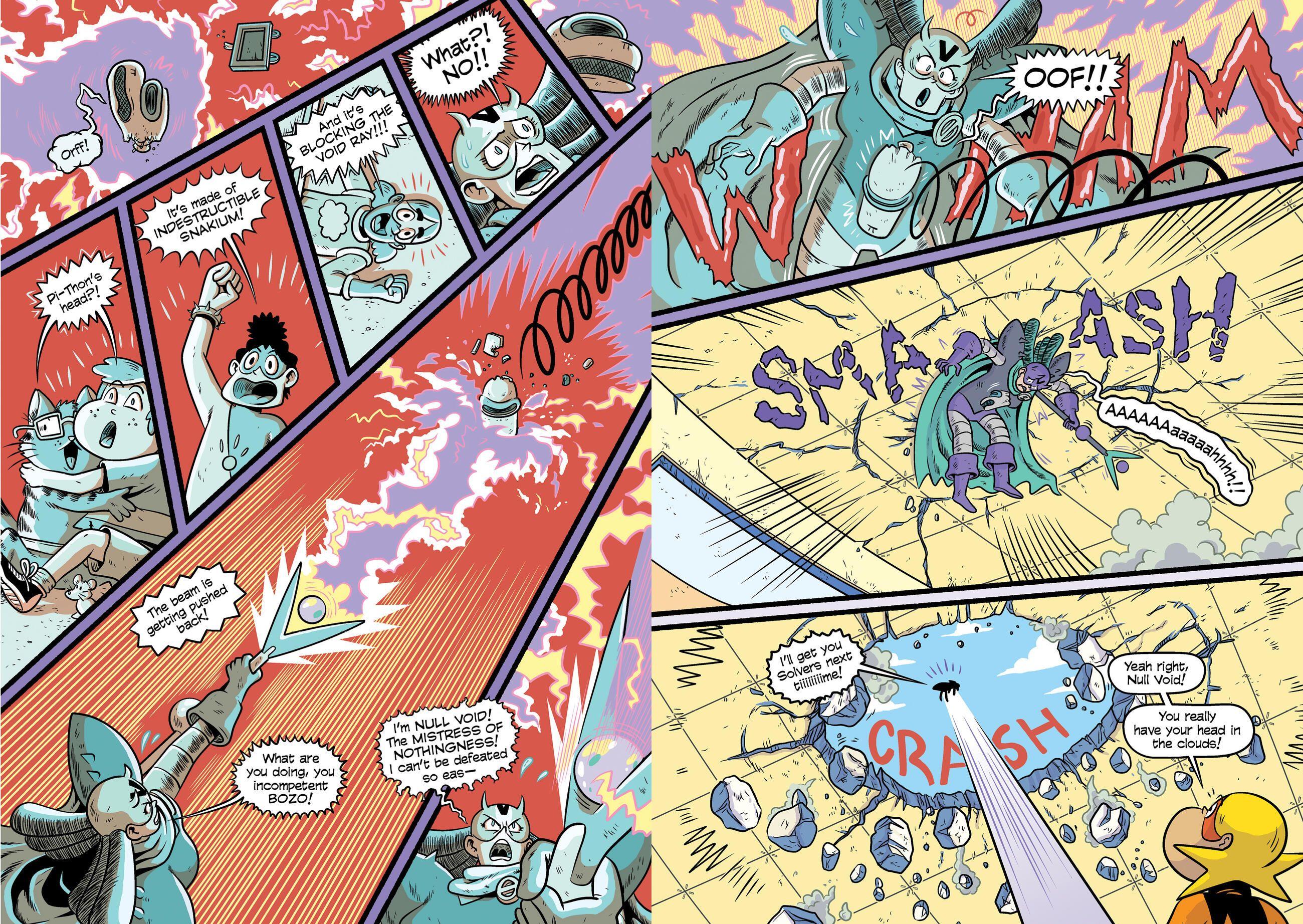 Beispielinhalt (Bild) The Solvers Book #2: The Shrinking Setback