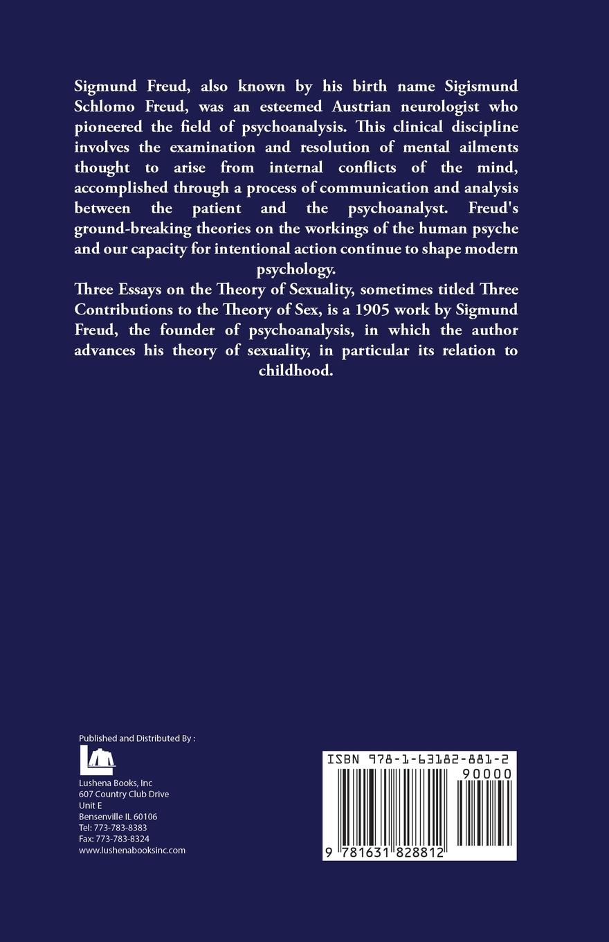 Rückseitencover Three Contributions to the Sexual Theory