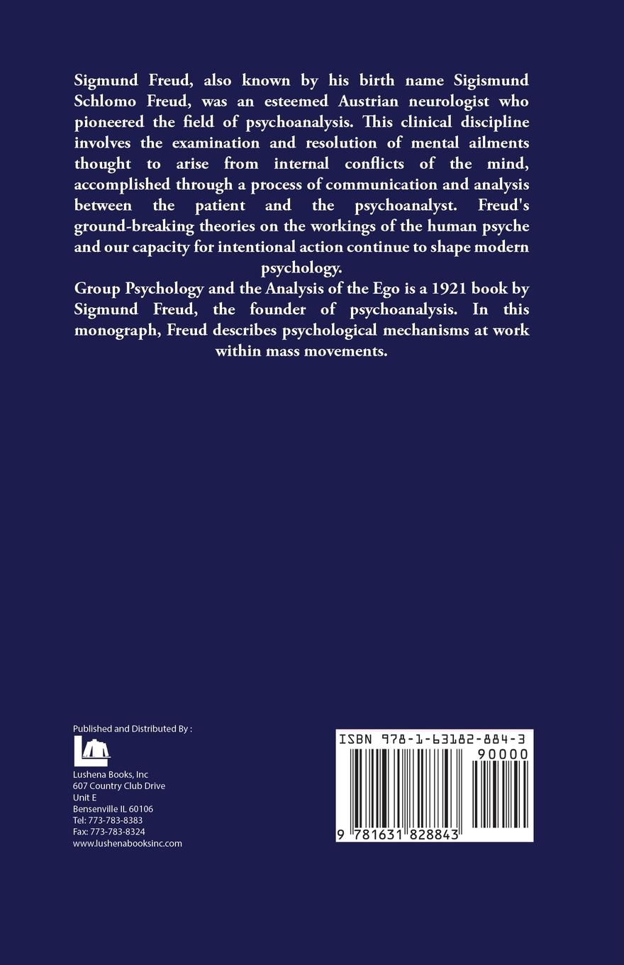 Rückseitencover Group Psychology and the Analysis of the Ego
