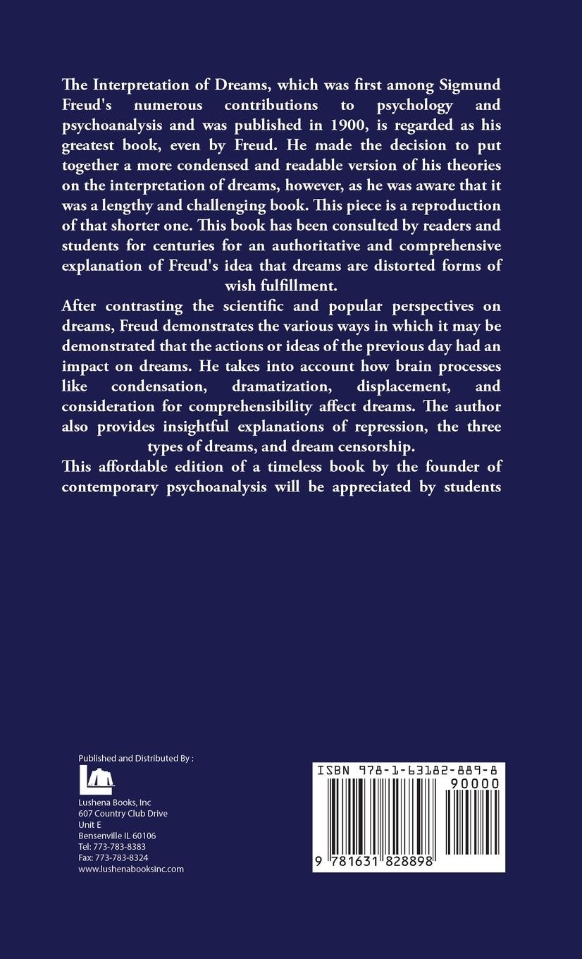 Rückseitencover On Dreams