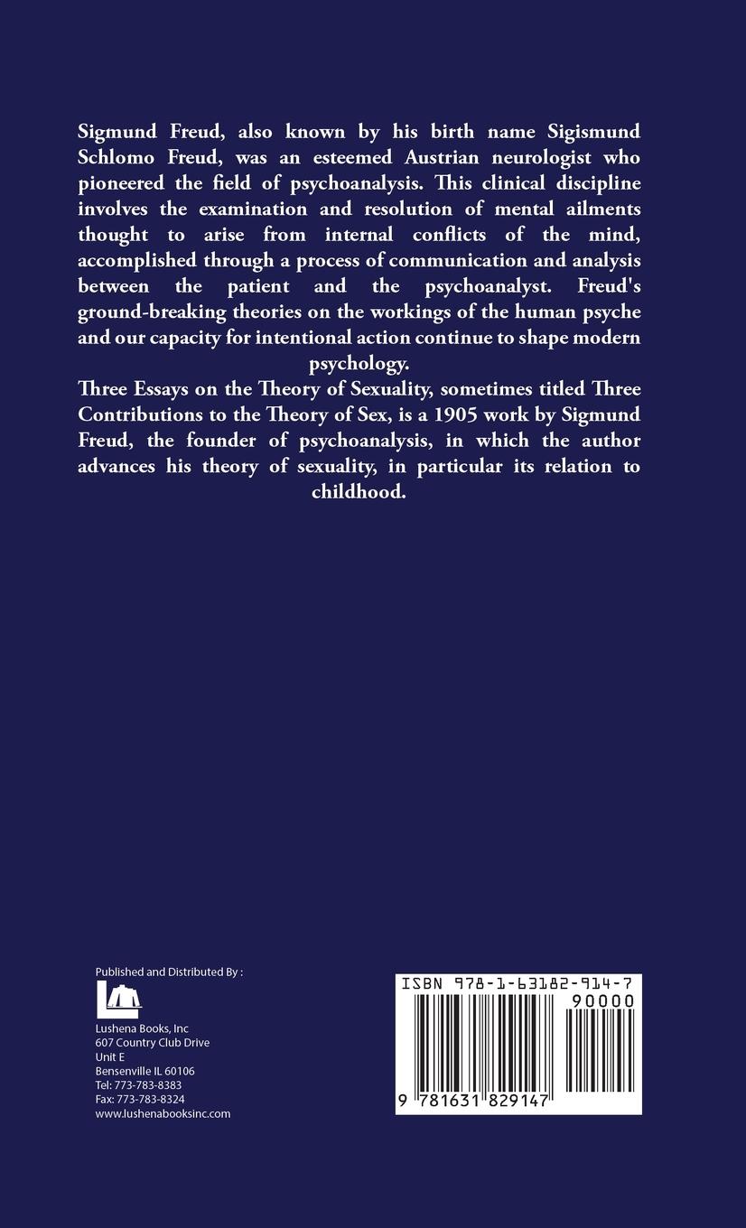 Rückseitencover Three Contributions to the Sexual Theory