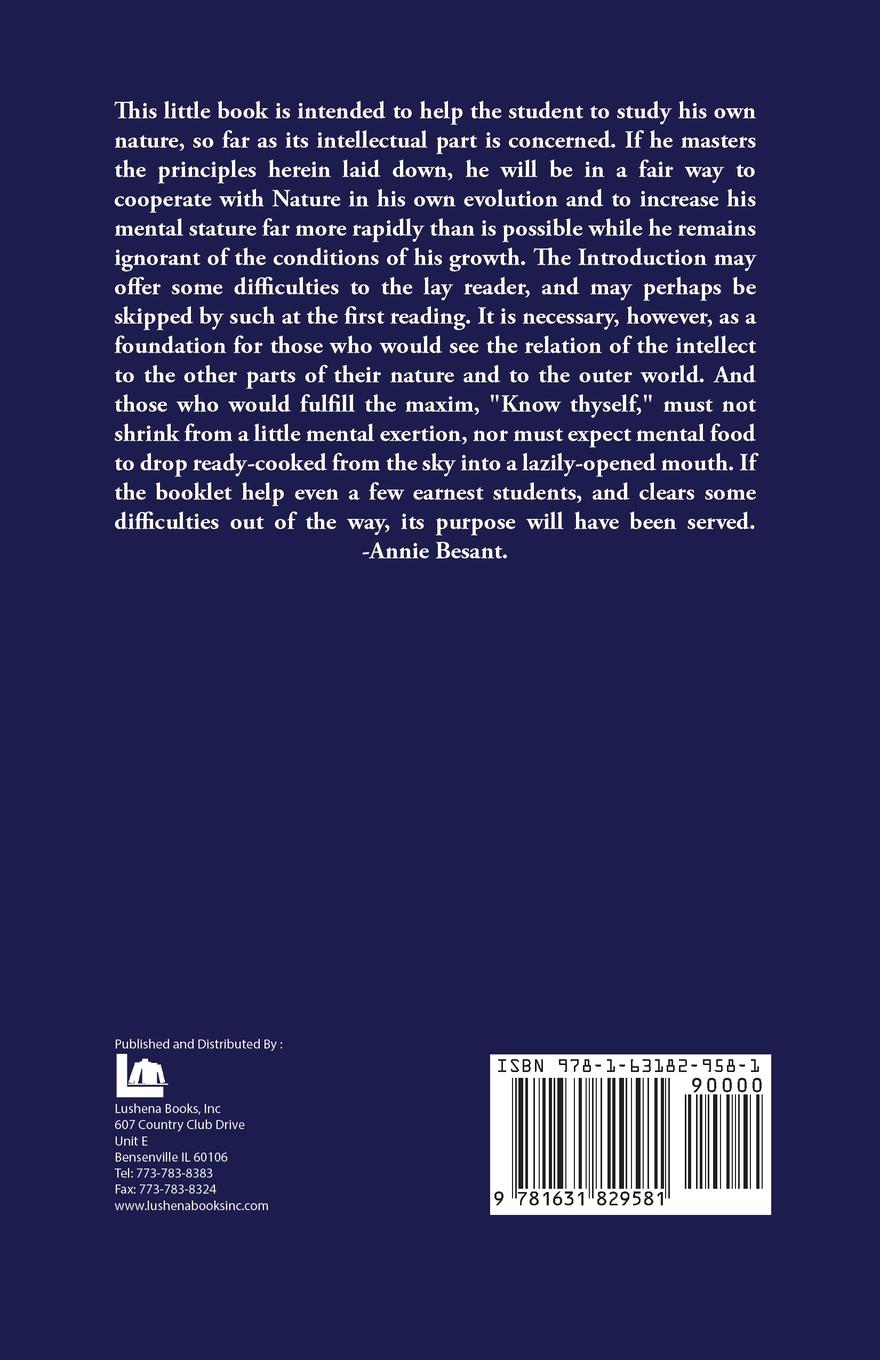 Rückseitencover Thought Power Its Control and Culture