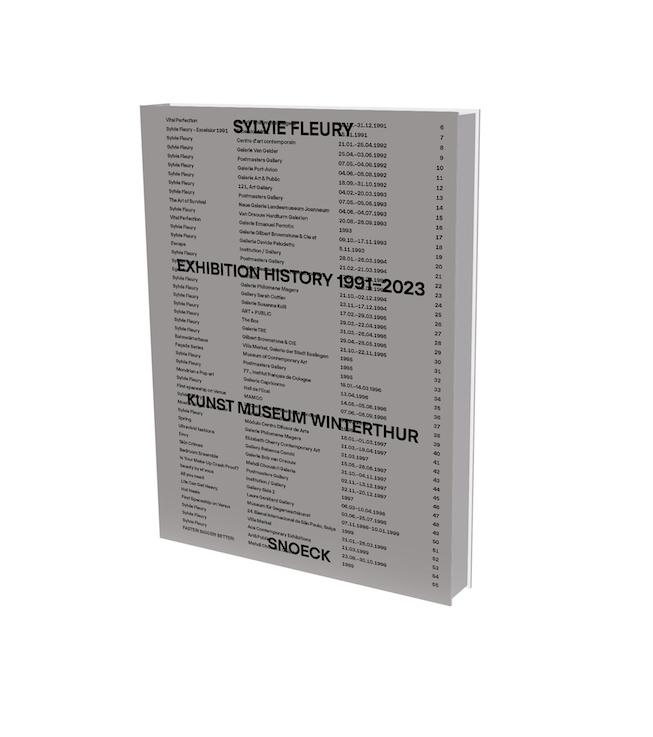 Vorderes Coverbild Sylvie Fleury: Exhibition History 1991-2023
