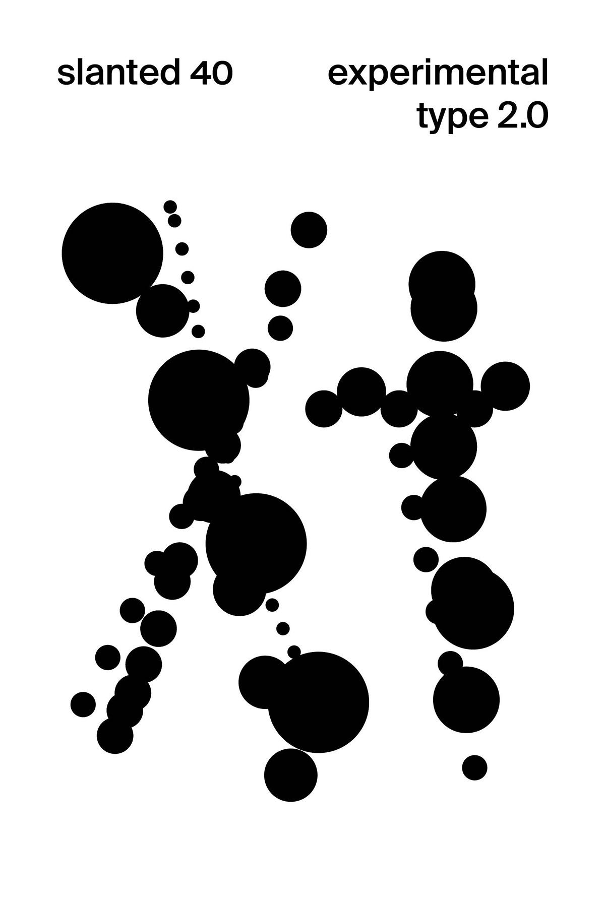 Vorderes Coverbild Slanted 40 - Experimental Type 2.0