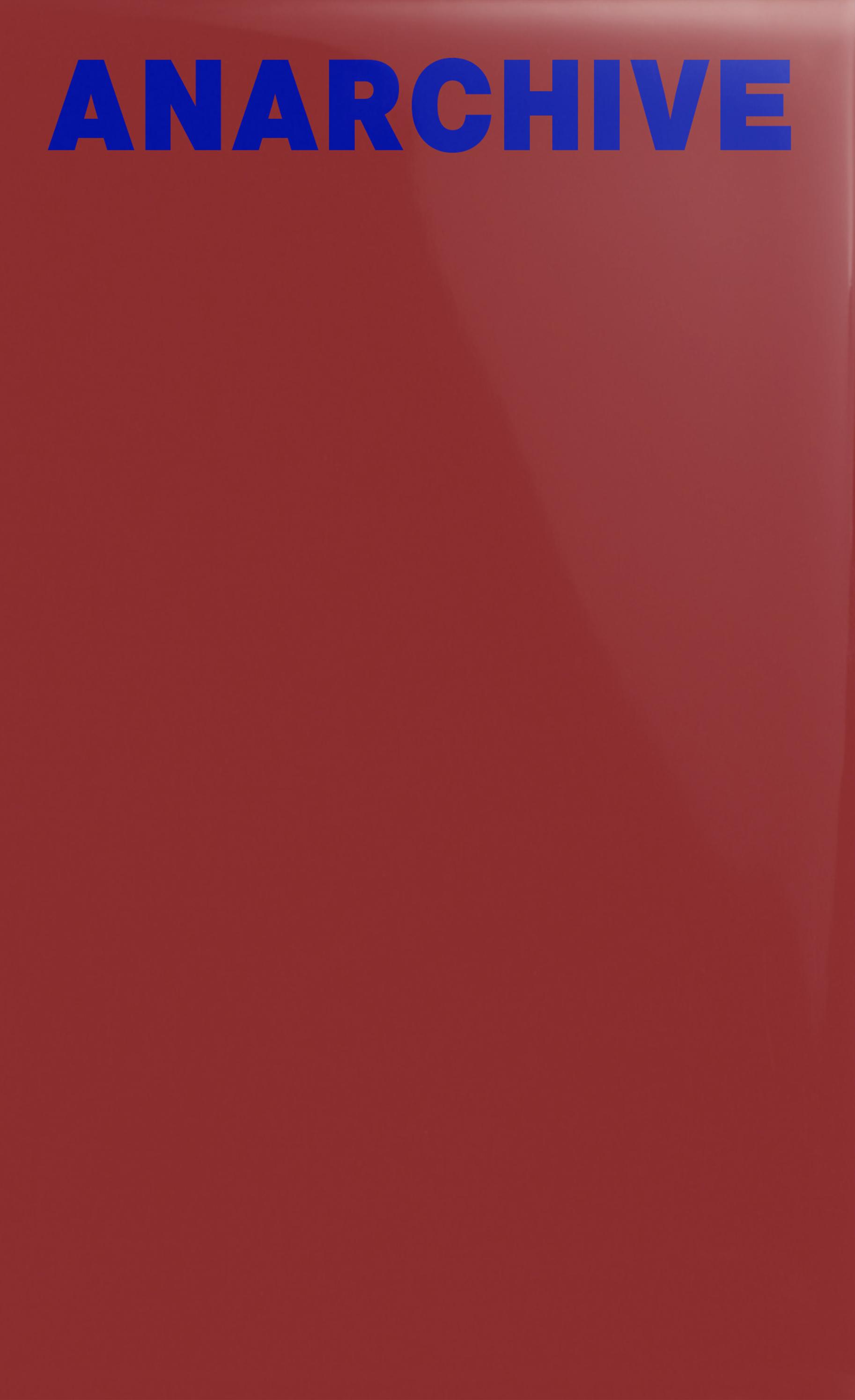 Vorderes Coverbild Anarchive