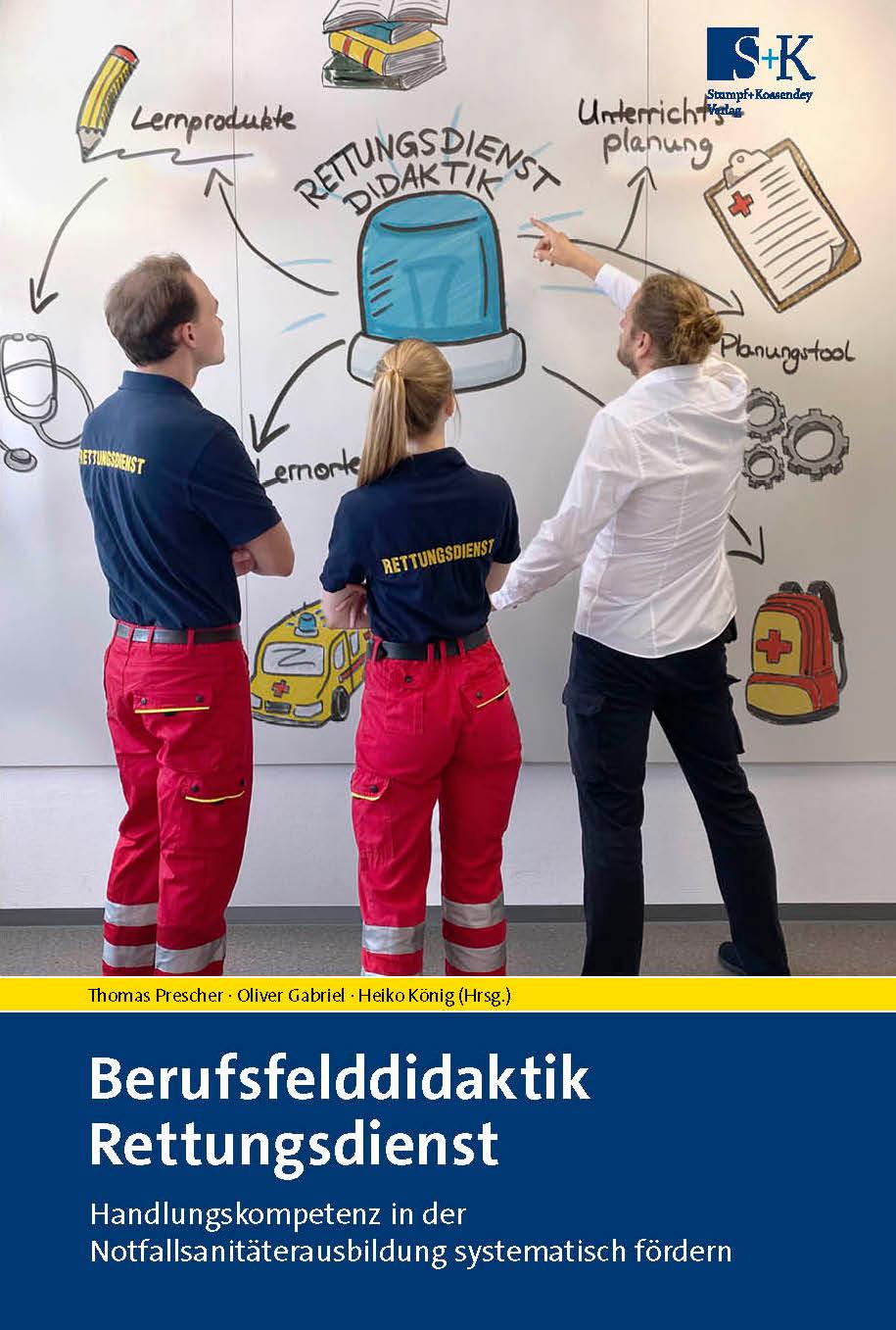Vorderes Coverbild Berufsfelddidaktik Rettungsdienst