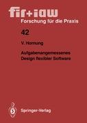 Vorderes Coverbild Aufgabenangemessenes Design flexibler Software