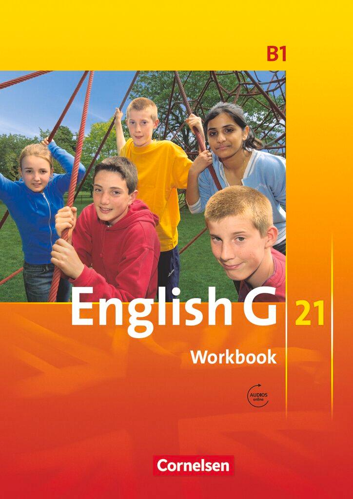 Vorderes Coverbild English G 21. Ausgabe B 1. Workbook mit Audio online
