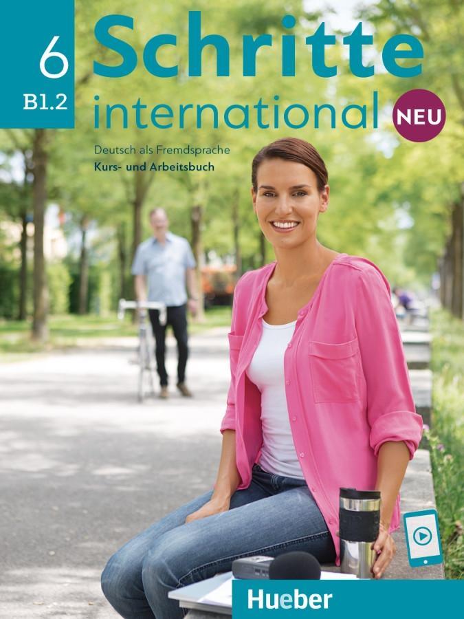 Vorderes Coverbild Schritte international Neu 6. Kursbuch + Arbeitsbuch mit Audios online