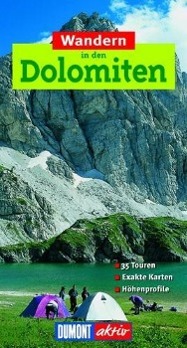 Vorderes Coverbild DuMont Wanderführer Dolomiten