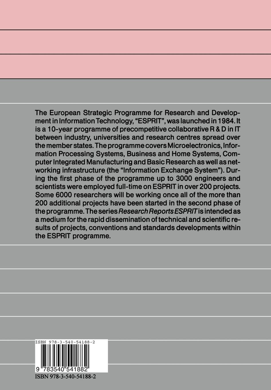 Rückseitencover The Programming and Proof System ATES