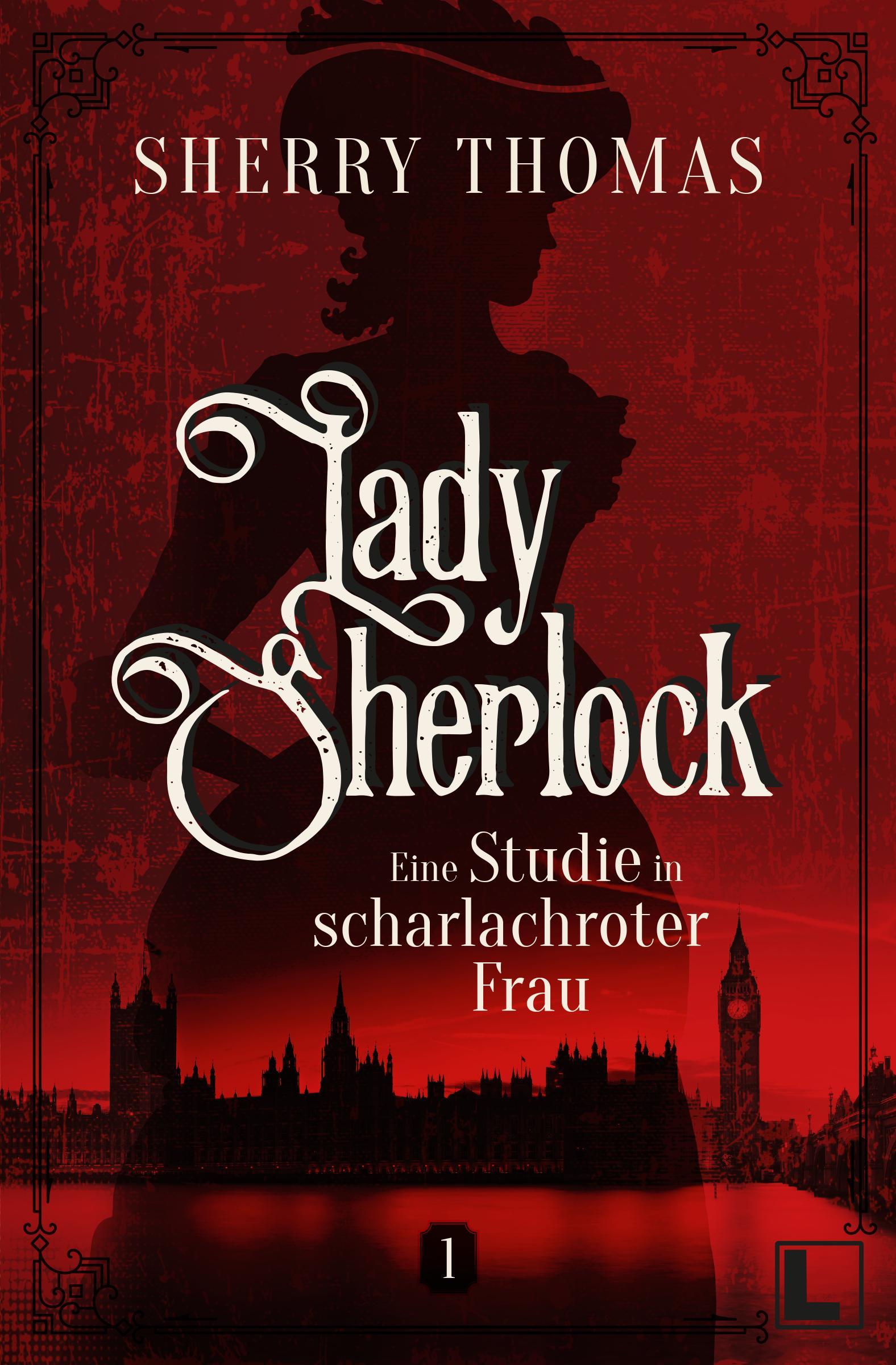 Vorderes Coverbild Eine Studie in scharlachroter Frau