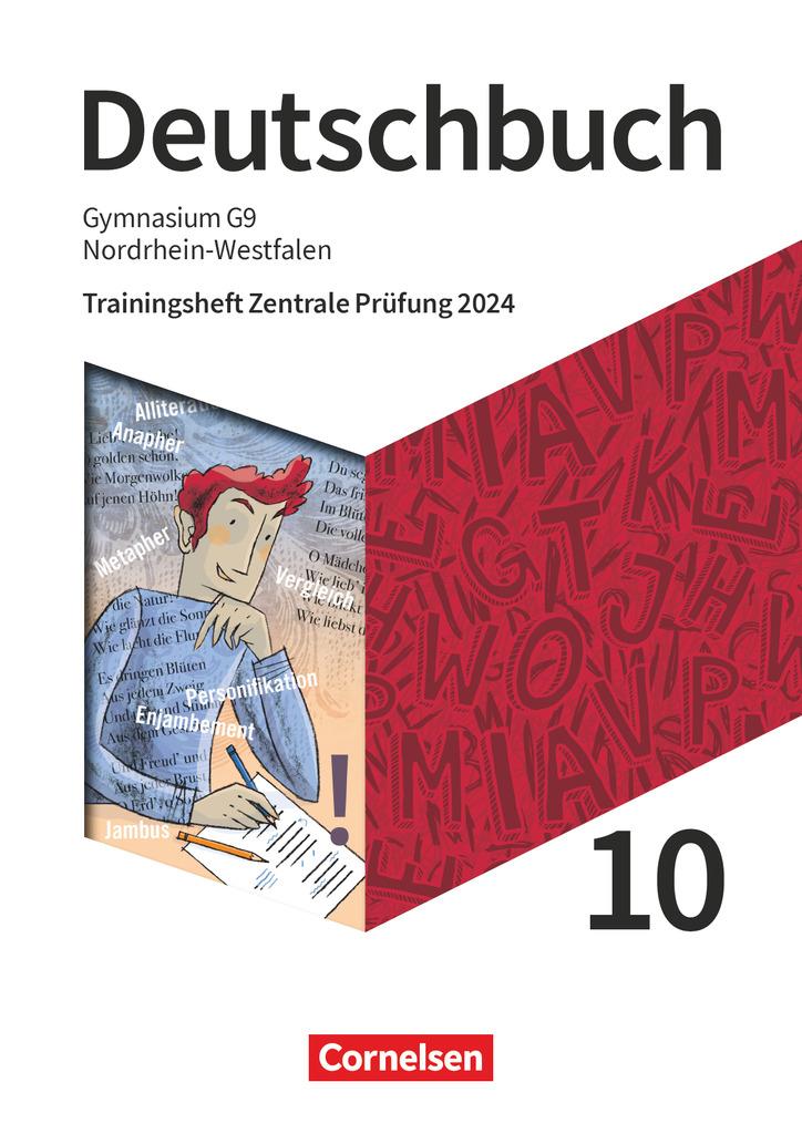 Vorderes Coverbild Deutschbuch Gymnasium 10. Schuljahr. Nordrhein-Westfalen - Trainingsheft Zentrale Prüfung 2024 - Arbeitsheft mit Lösungen