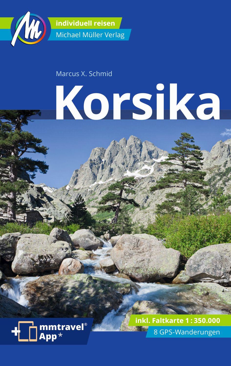 Vorderes Coverbild MICHAEL MÜLLER REISEFÜHRER Korsika