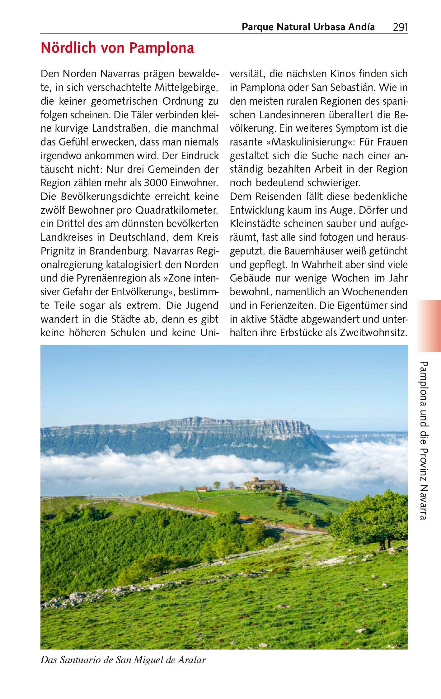 Beispielinhalt (Bild) TRESCHER Reiseführer Baskenland