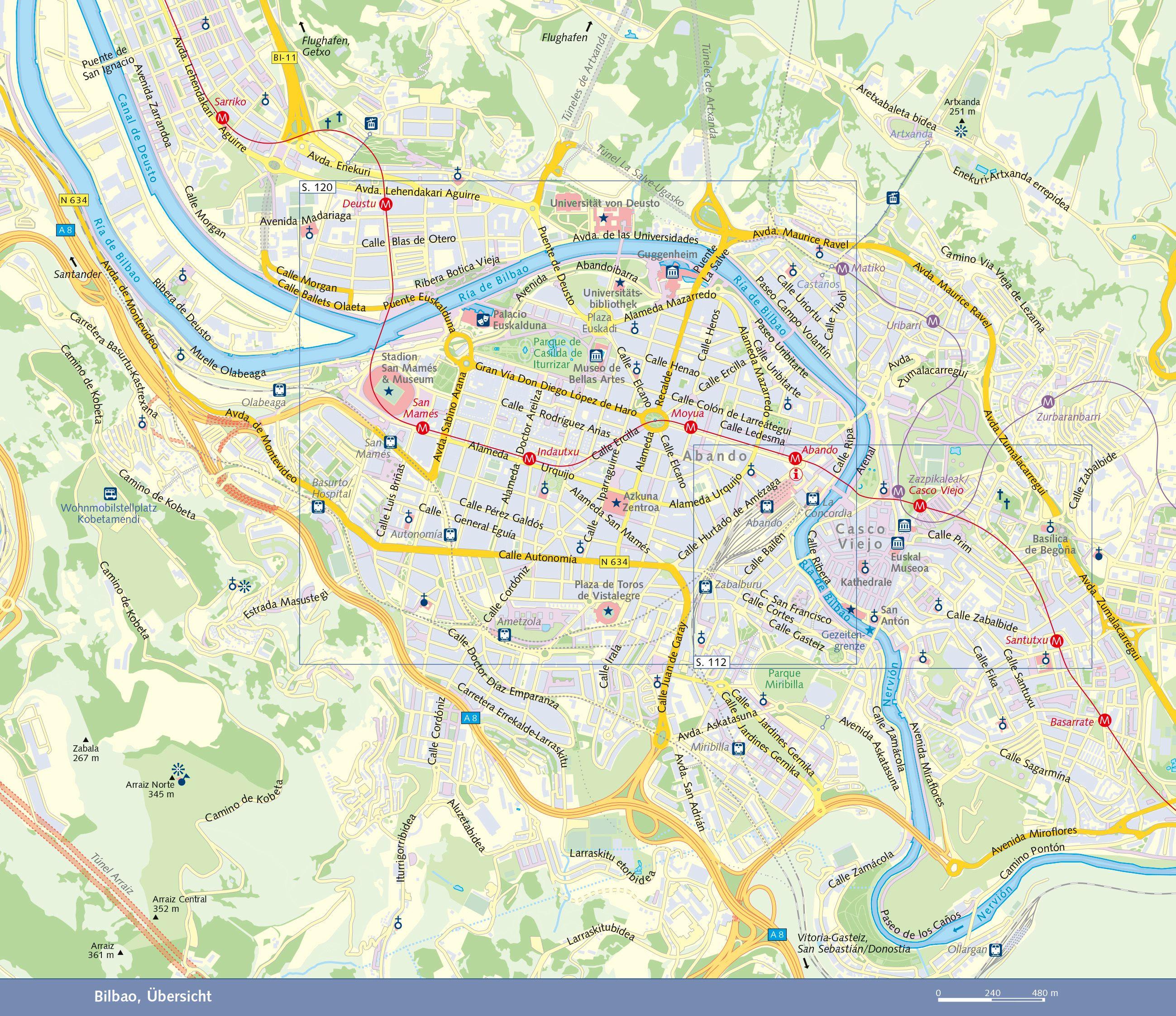 Beispielinhalt (Bild) TRESCHER Reiseführer Baskenland