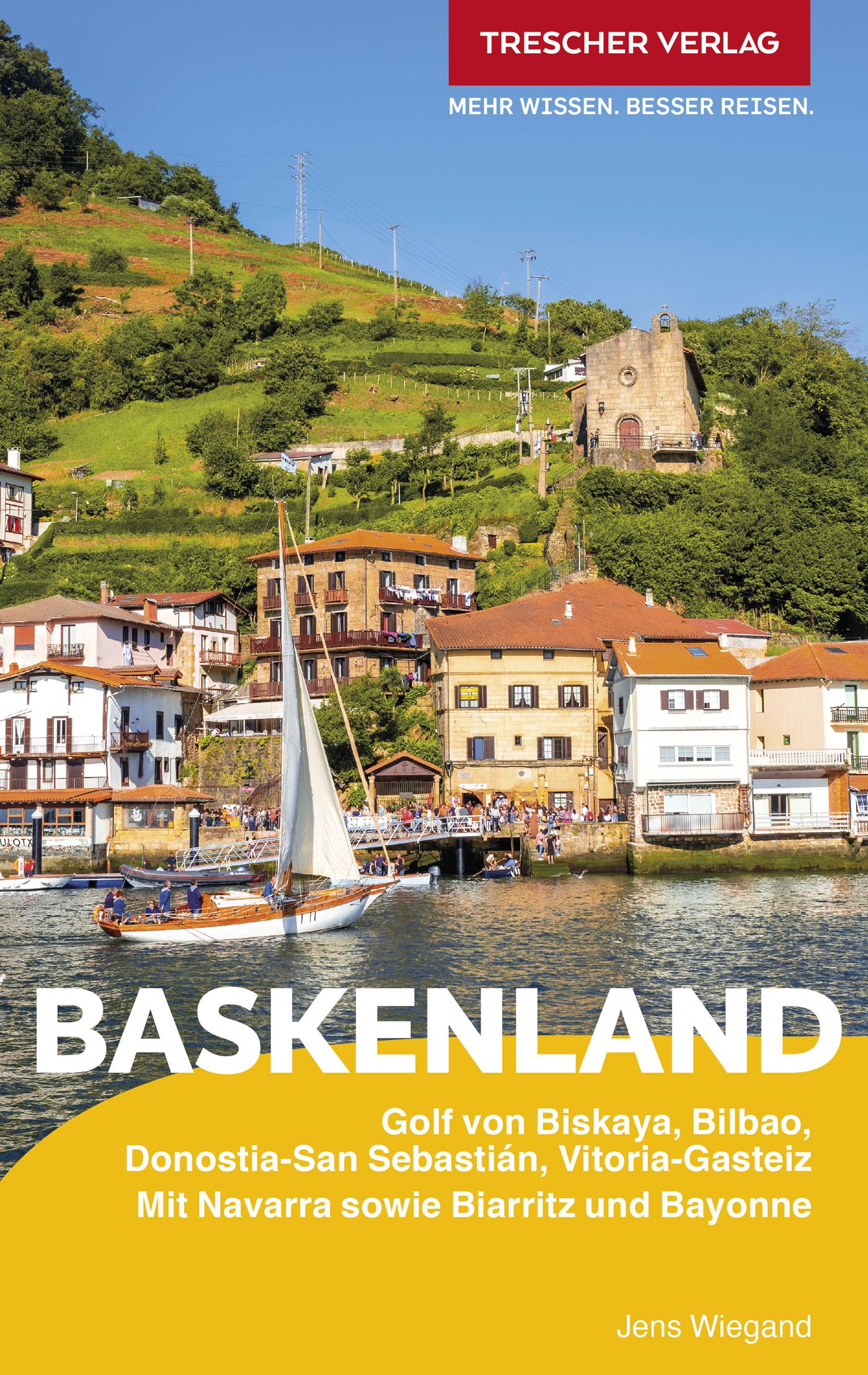 Vorderes Coverbild TRESCHER Reiseführer Baskenland