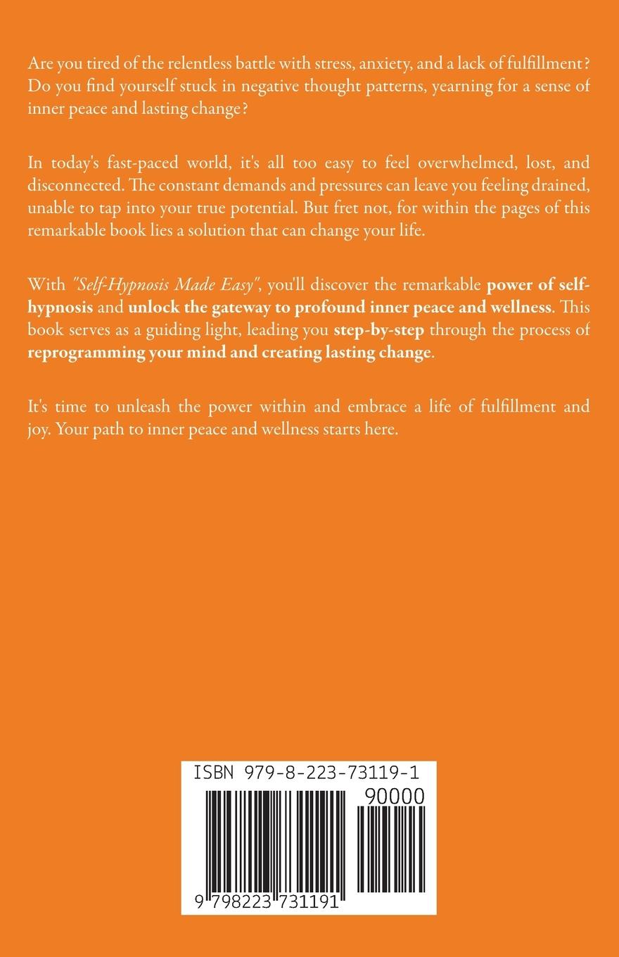 Rückseitencover Self-Hypnosis Made Easy
