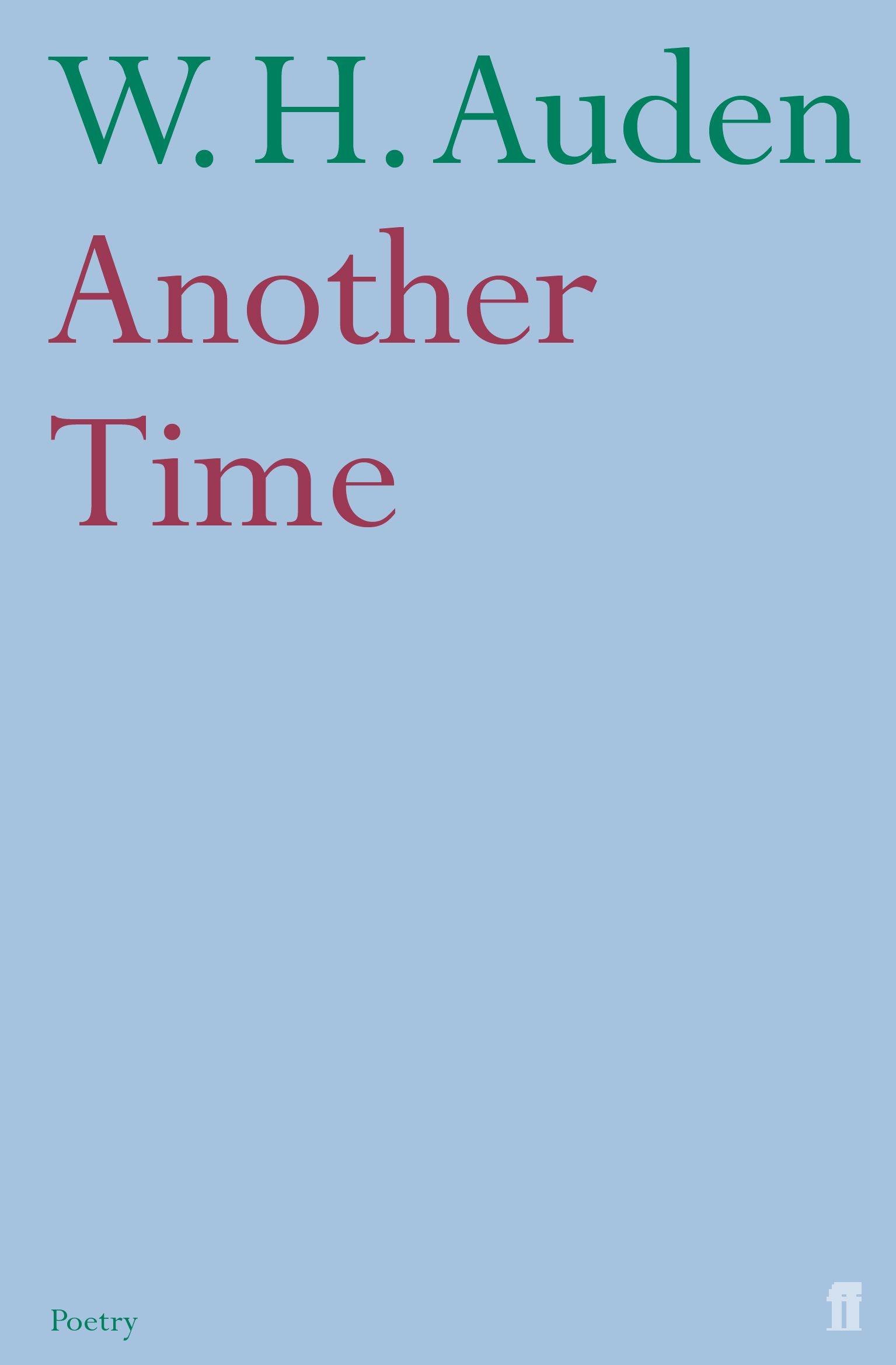 Vorderes Coverbild Another Time