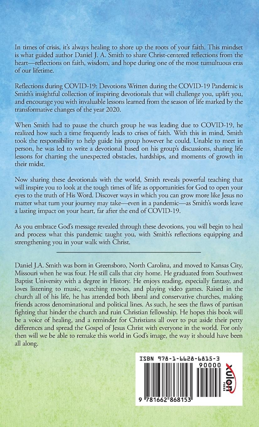 Rückseitencover Reflections During COVID-19