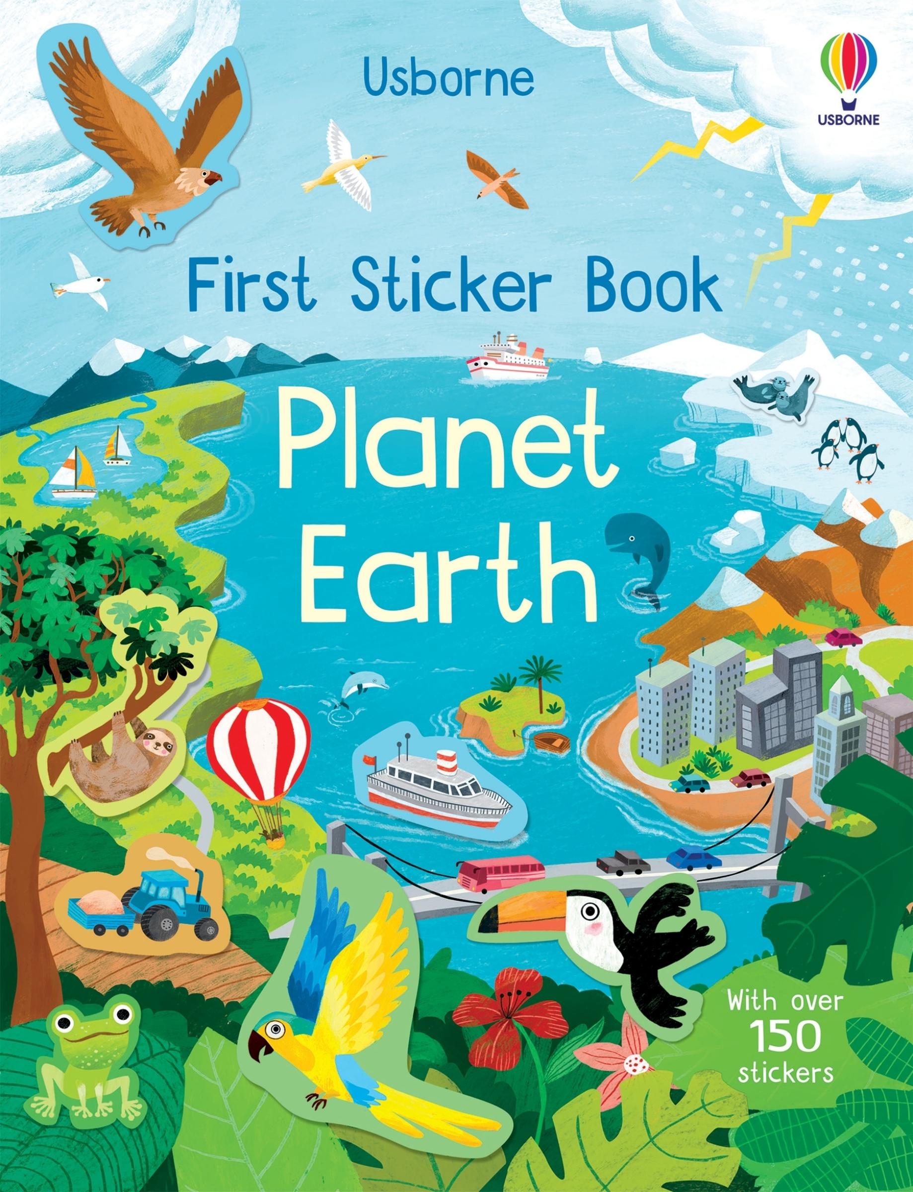 Vorderes Coverbild First Sticker Book Planet Earth