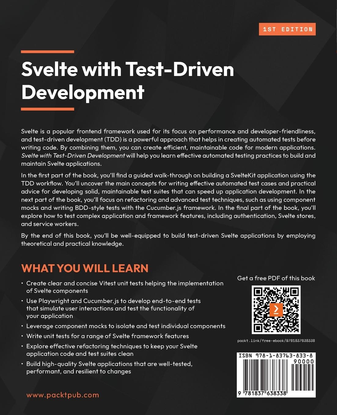 Rückseitencover Svelte with Test-Driven Development
