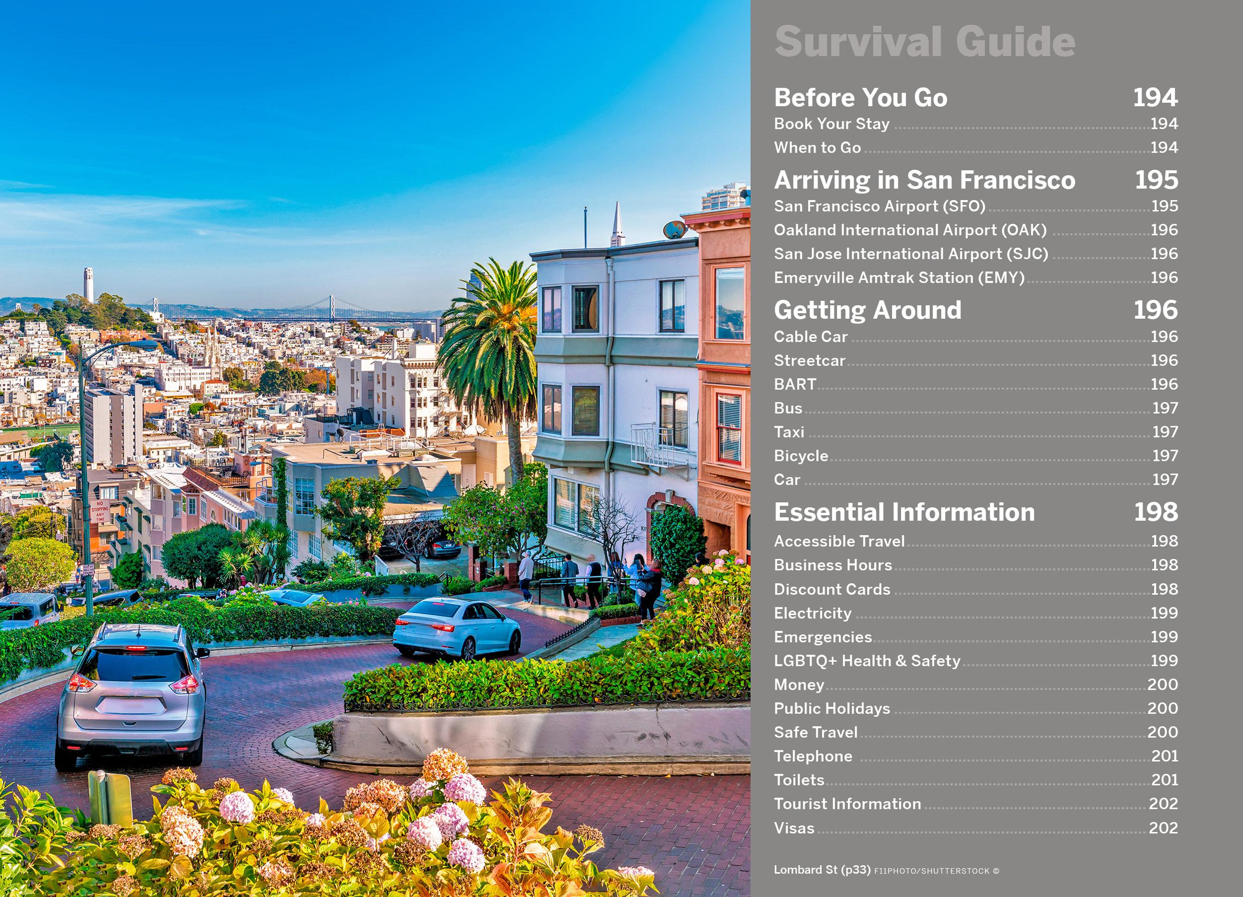 Beispielinhalt (Bild) Lonely Planet Pocket San Francisco