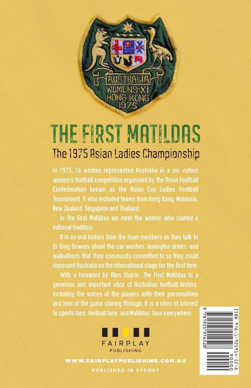 Rückseitencover The First Matildas