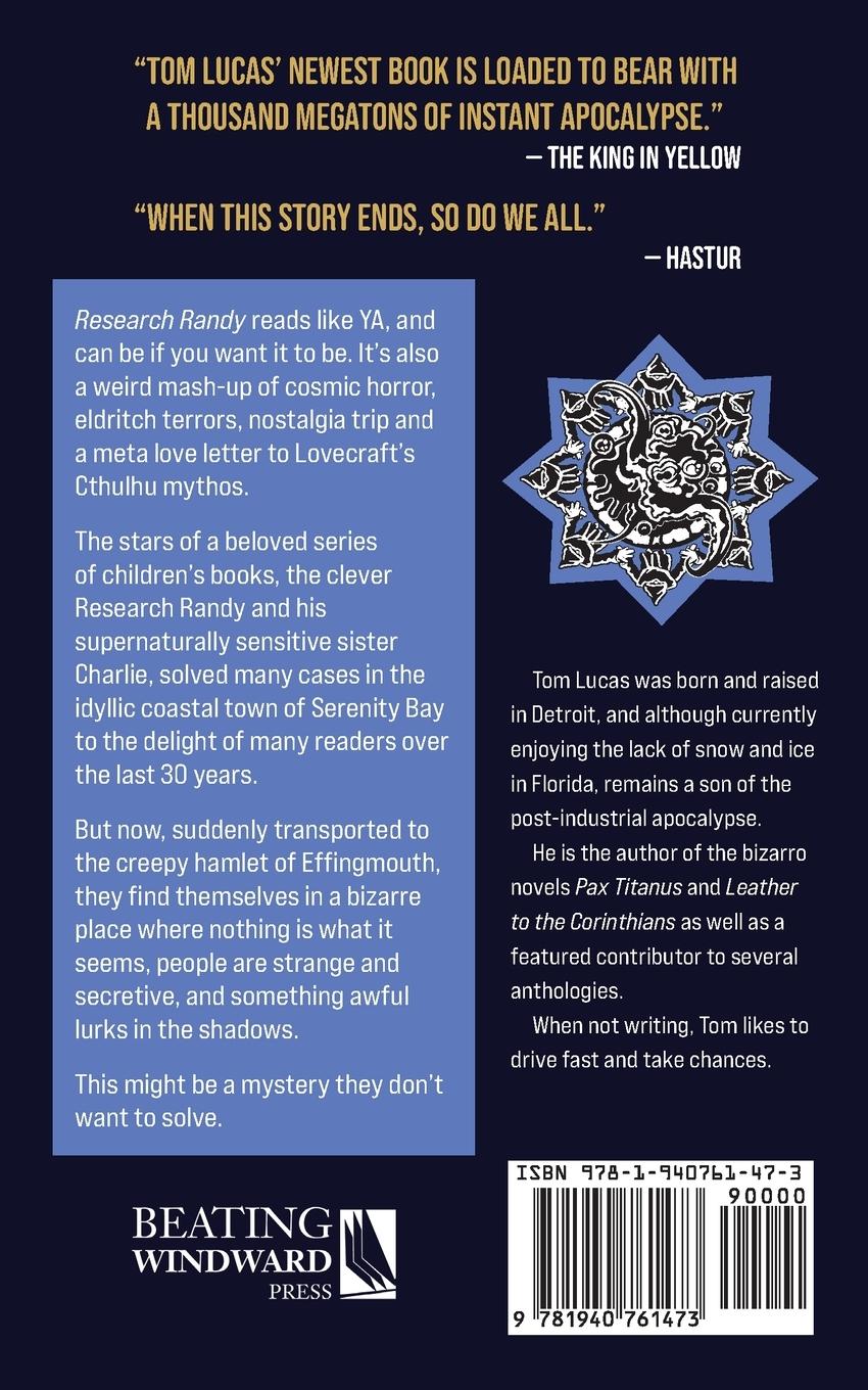 Rückseitencover Research Randy and The Mystery of Grandma's Half-Eaten Pie of Despair