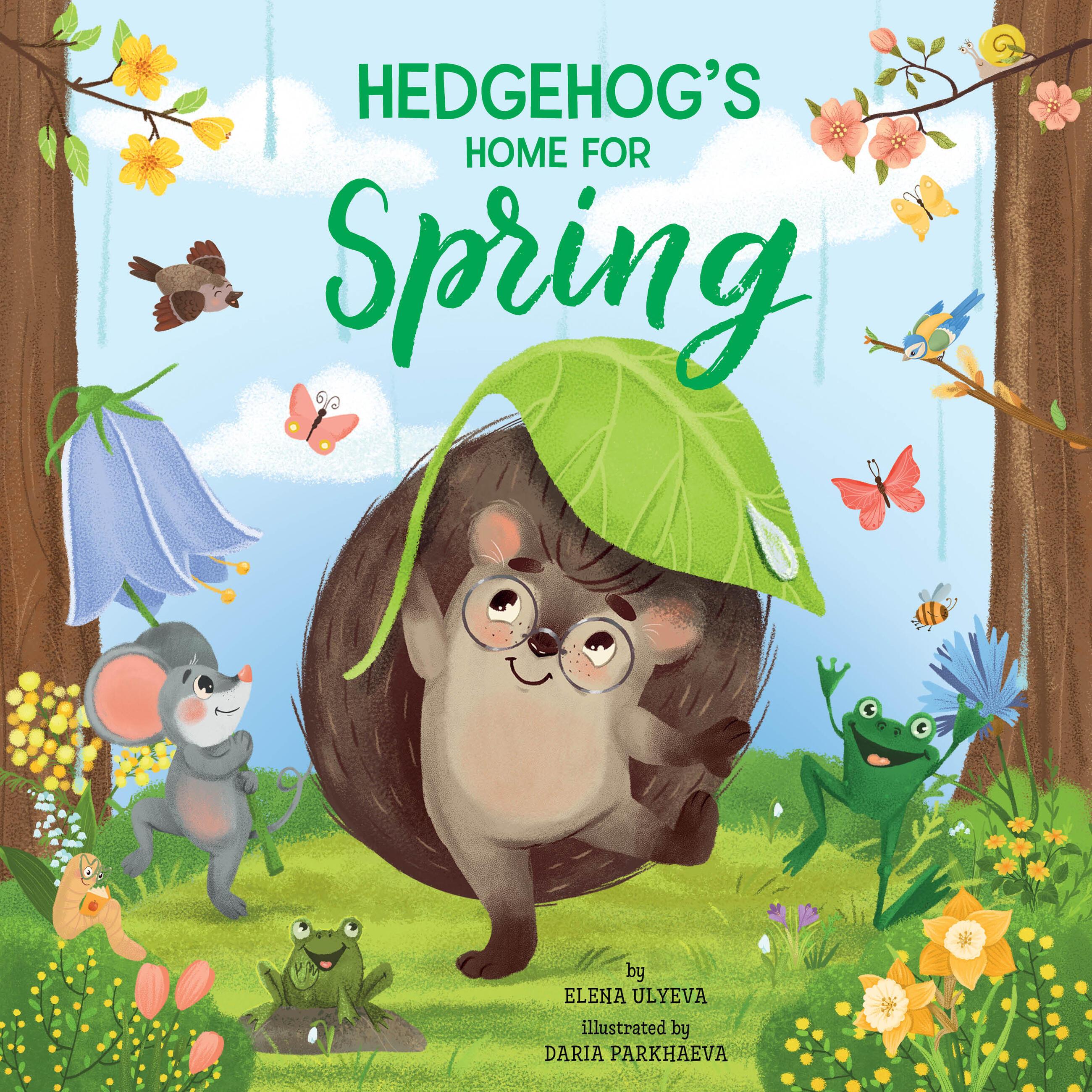 Vorderes Coverbild Hedgehog's Home for Spring Paperback Book