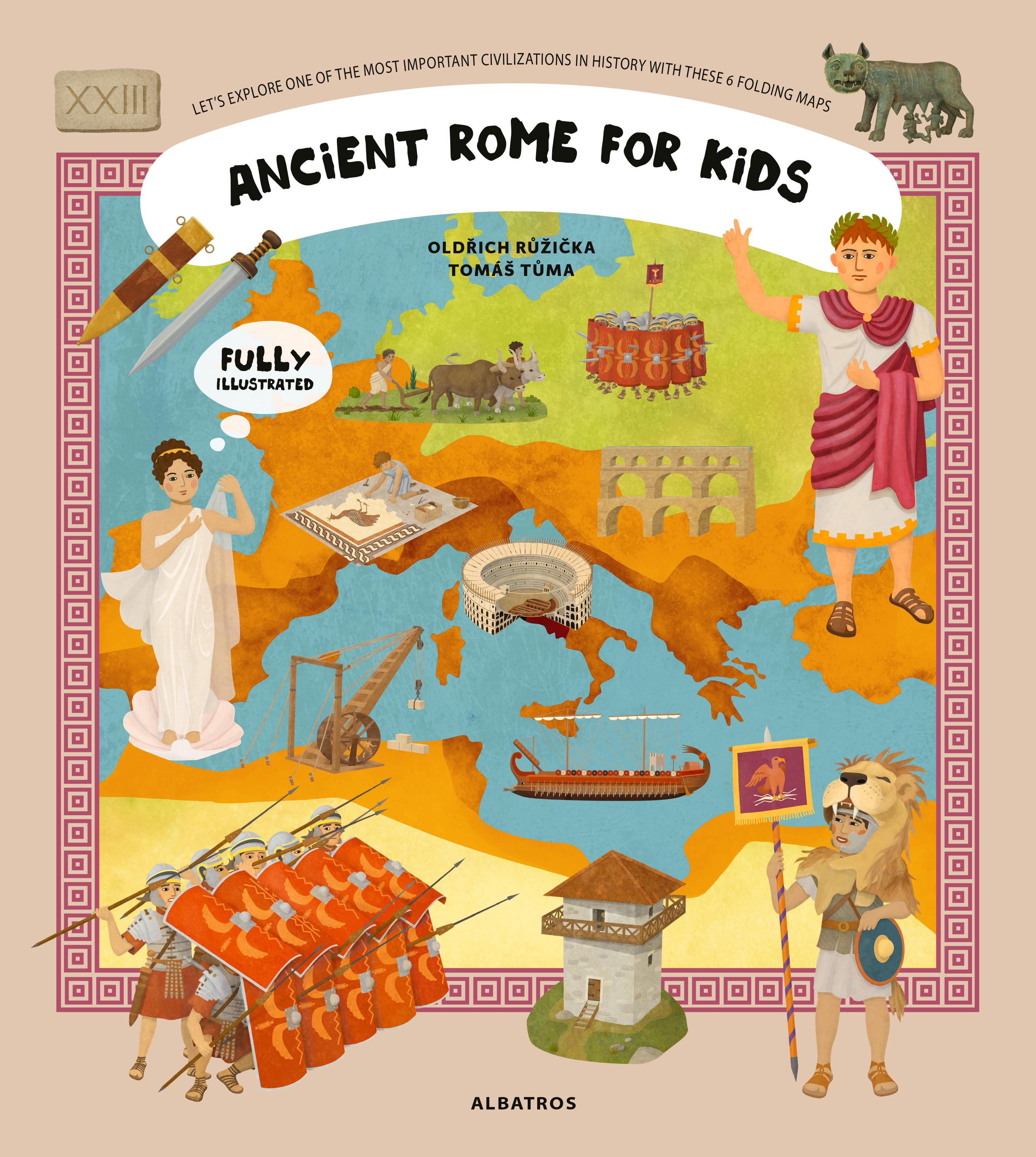Vorderes Coverbild Ancient Rome for Kids
