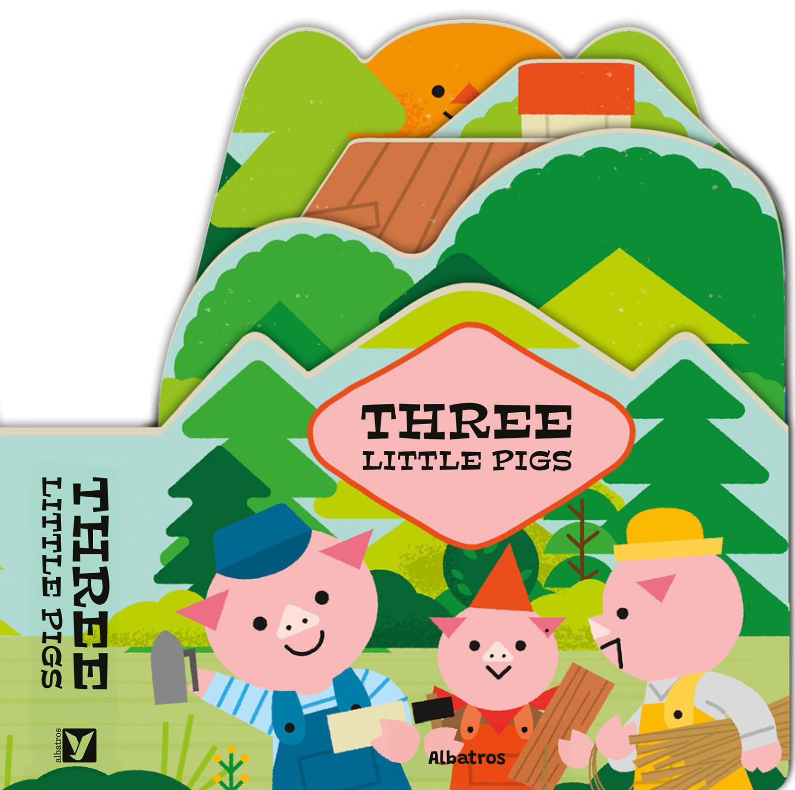 Vorderes Coverbild Three Little Pigs
