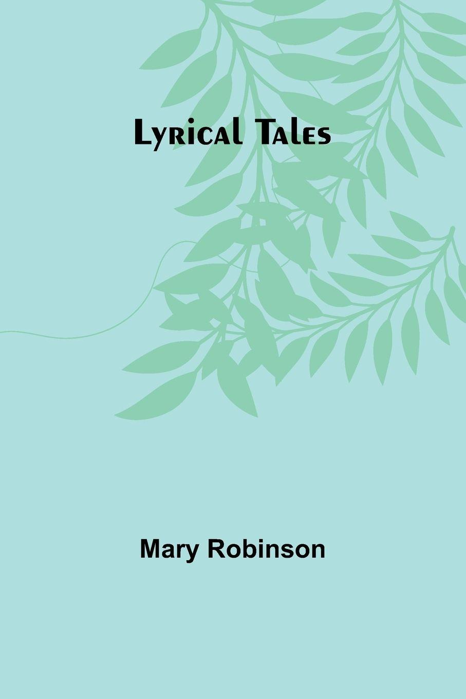 Vorderes Coverbild Lyrical tales