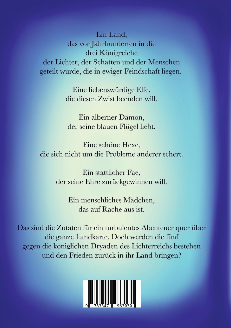 Rückseitencover Vanessa im Königreich der Lichter