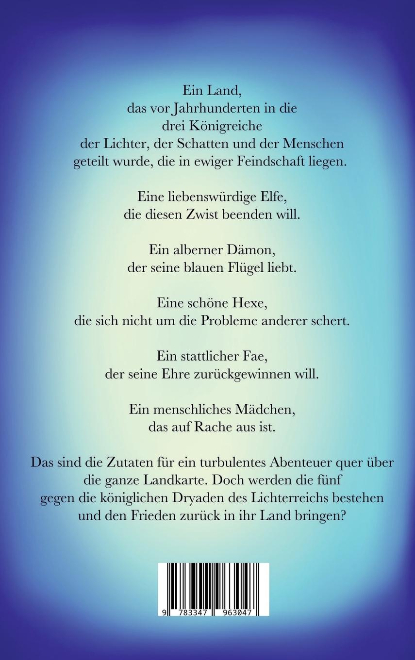 Rückseitencover Vanessa im Königreich der Lichter