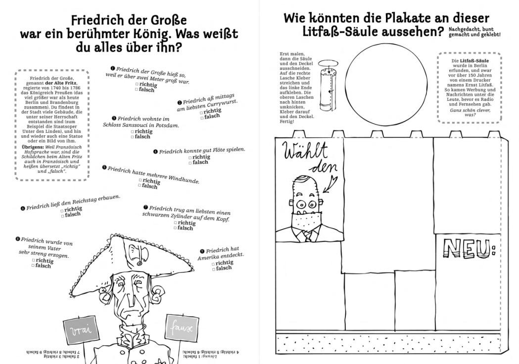 Beispielinhalt (Bild) Das Große Berlin-Buch für Kinder