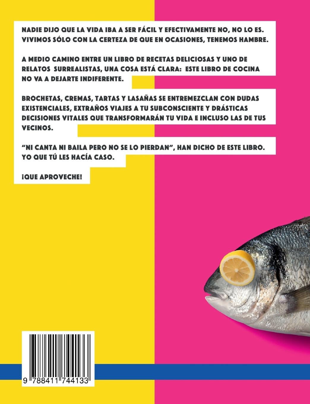 Rückseitencover Esto no es sólo un jodido libro de cocina