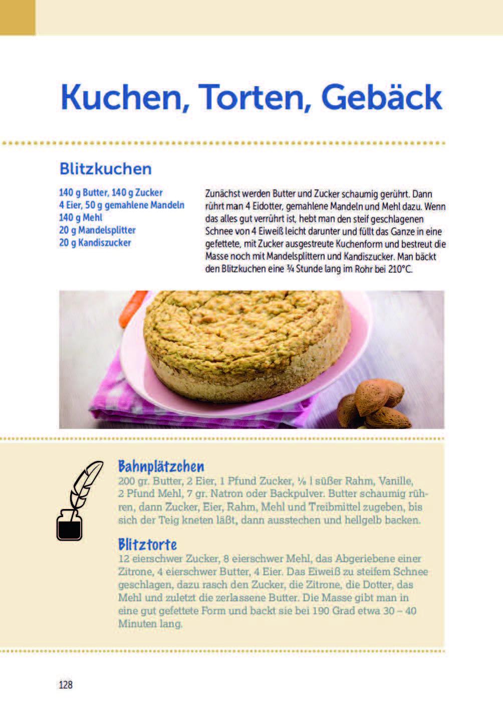 Beispielinhalt (Bild) Kartoffelsterz und Hollerkoch