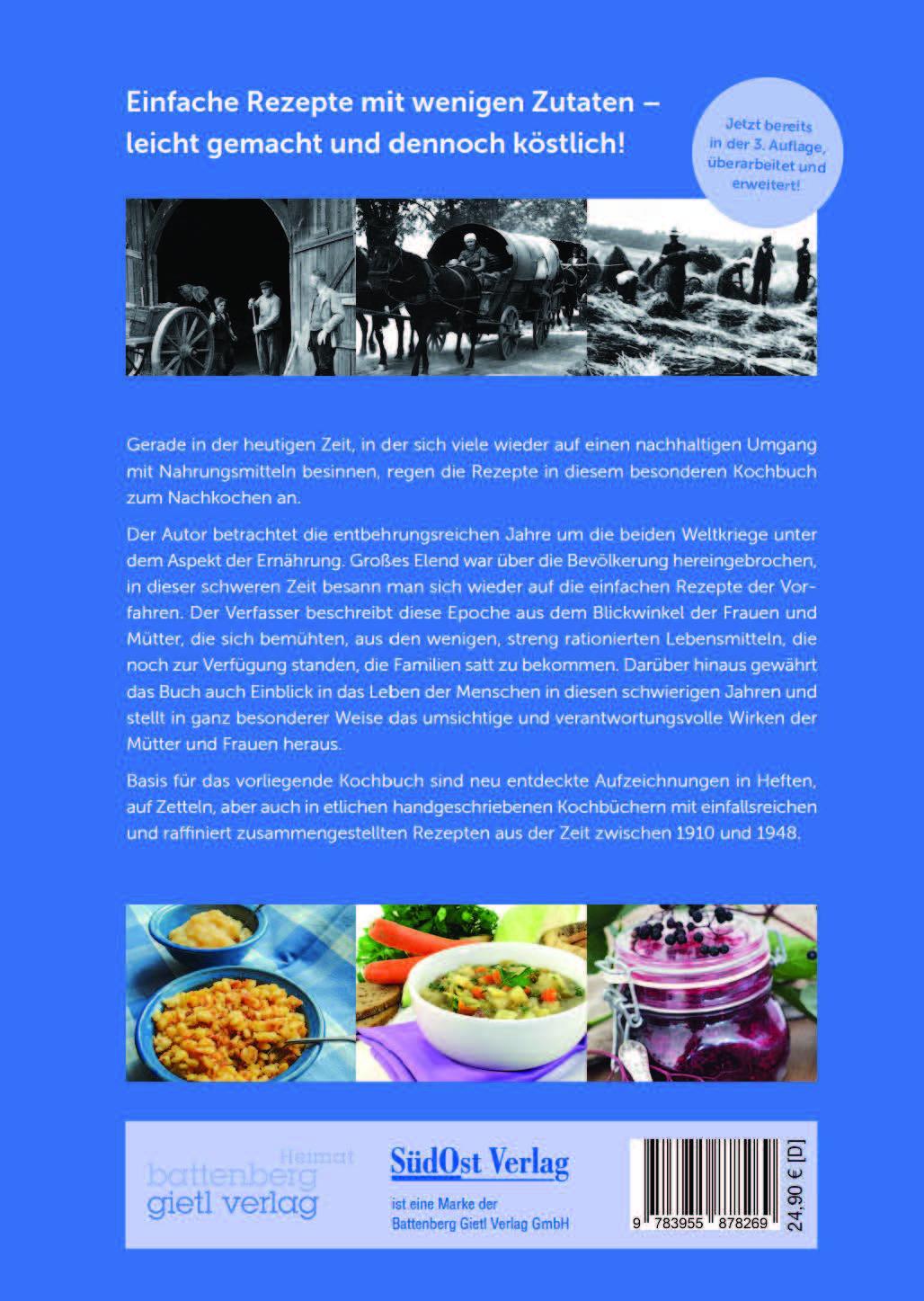 Rückseitencover Kartoffelsterz und Hollerkoch