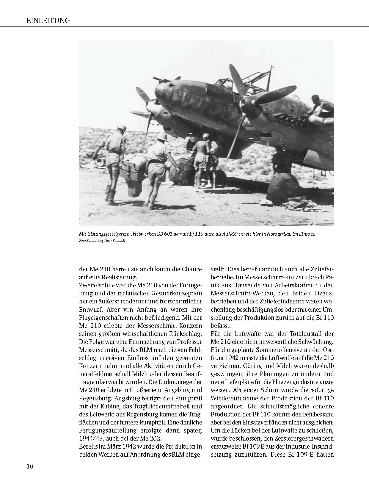 Beispielinhalt (Bild) Messerschmitt Me 210