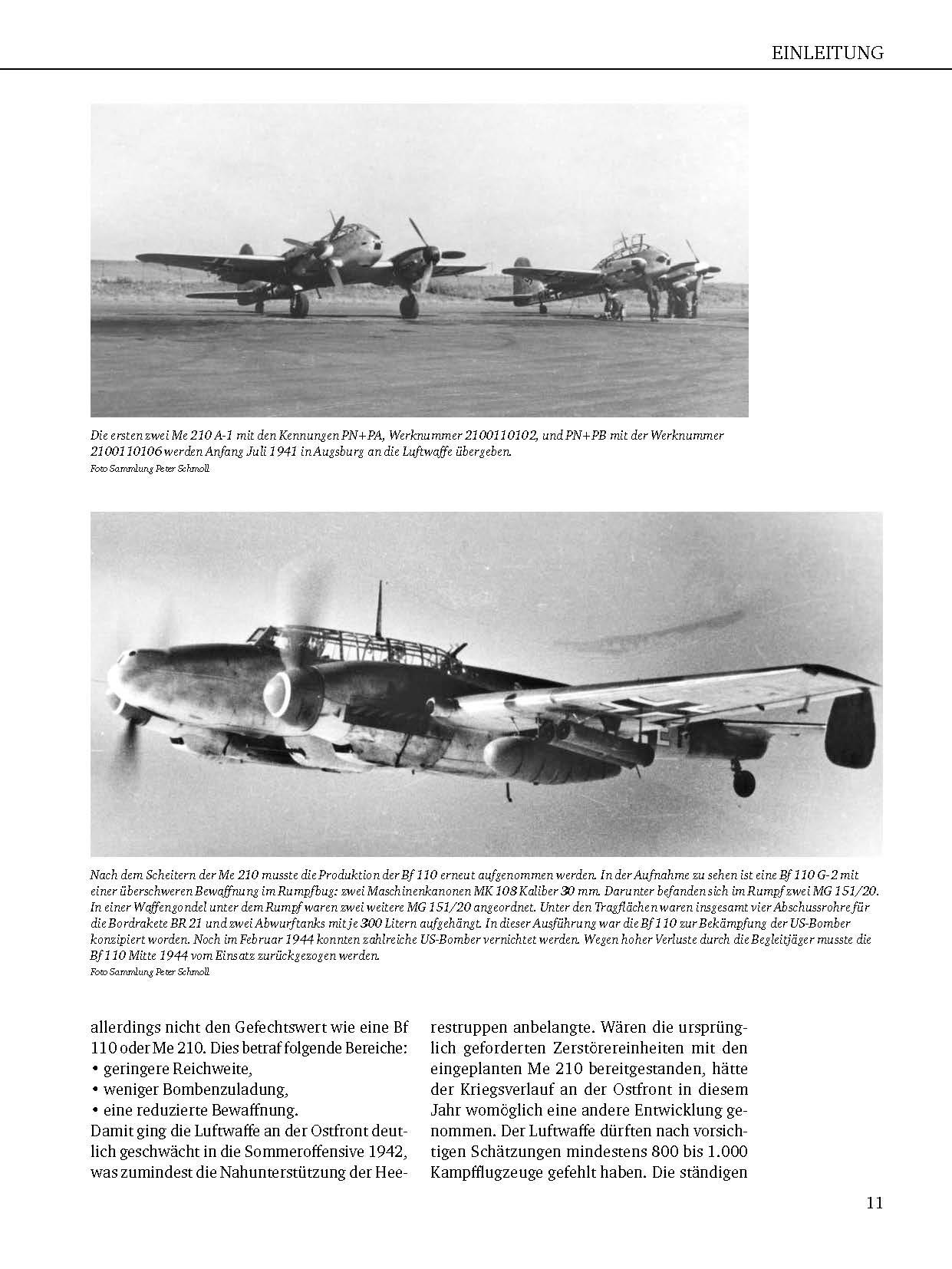 Beispielinhalt (Bild) Messerschmitt Me 210