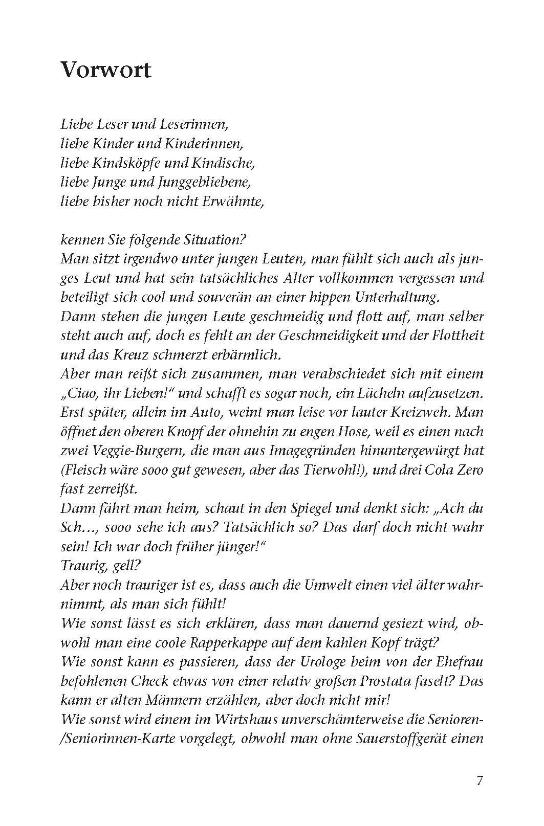 Beispielinhalt (Bild) Älter werden is (ko)a Gaudi